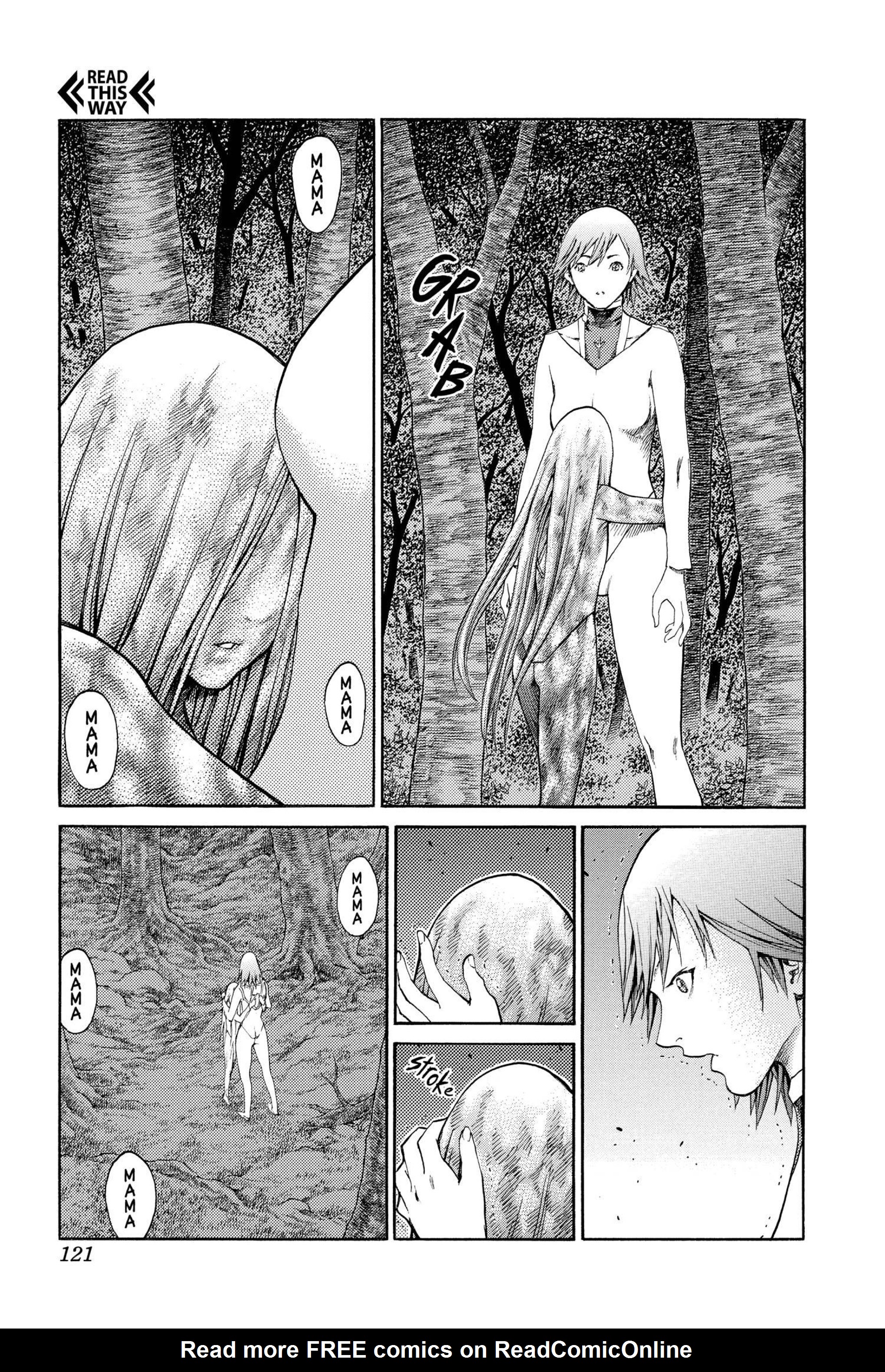 Read online Claymore comic -  Issue #13 - 115