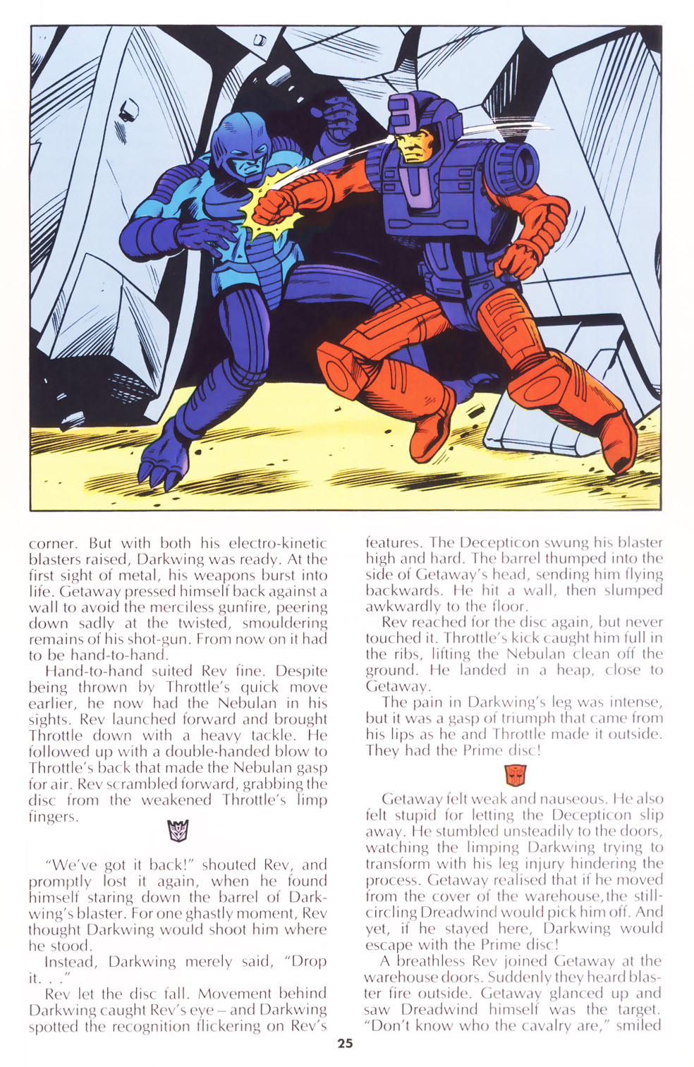 Read online The Transformers Annual comic -  Issue #1988 - 24