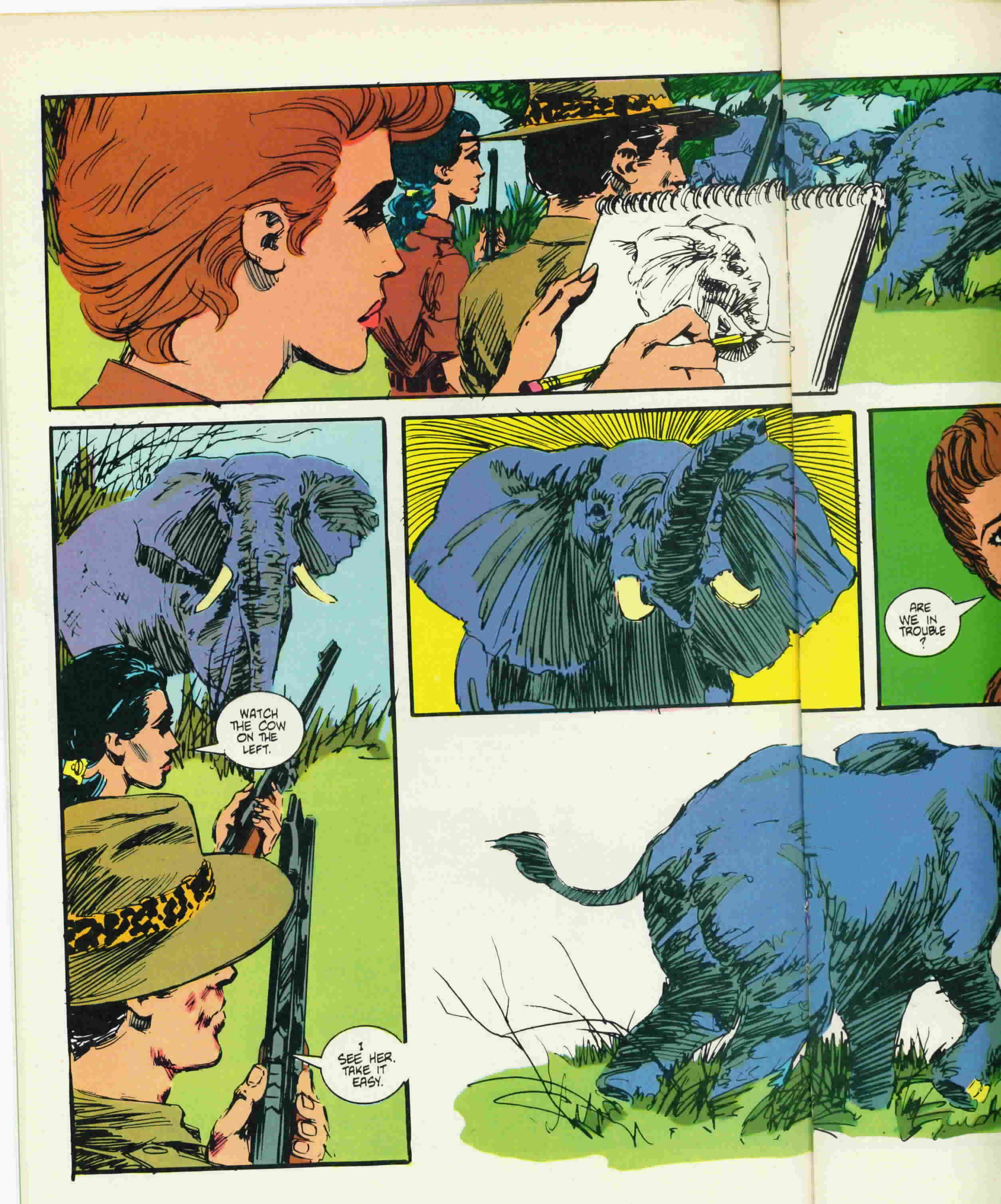 Read online Jon Sable, Freelance comic -  Issue #37 - 17