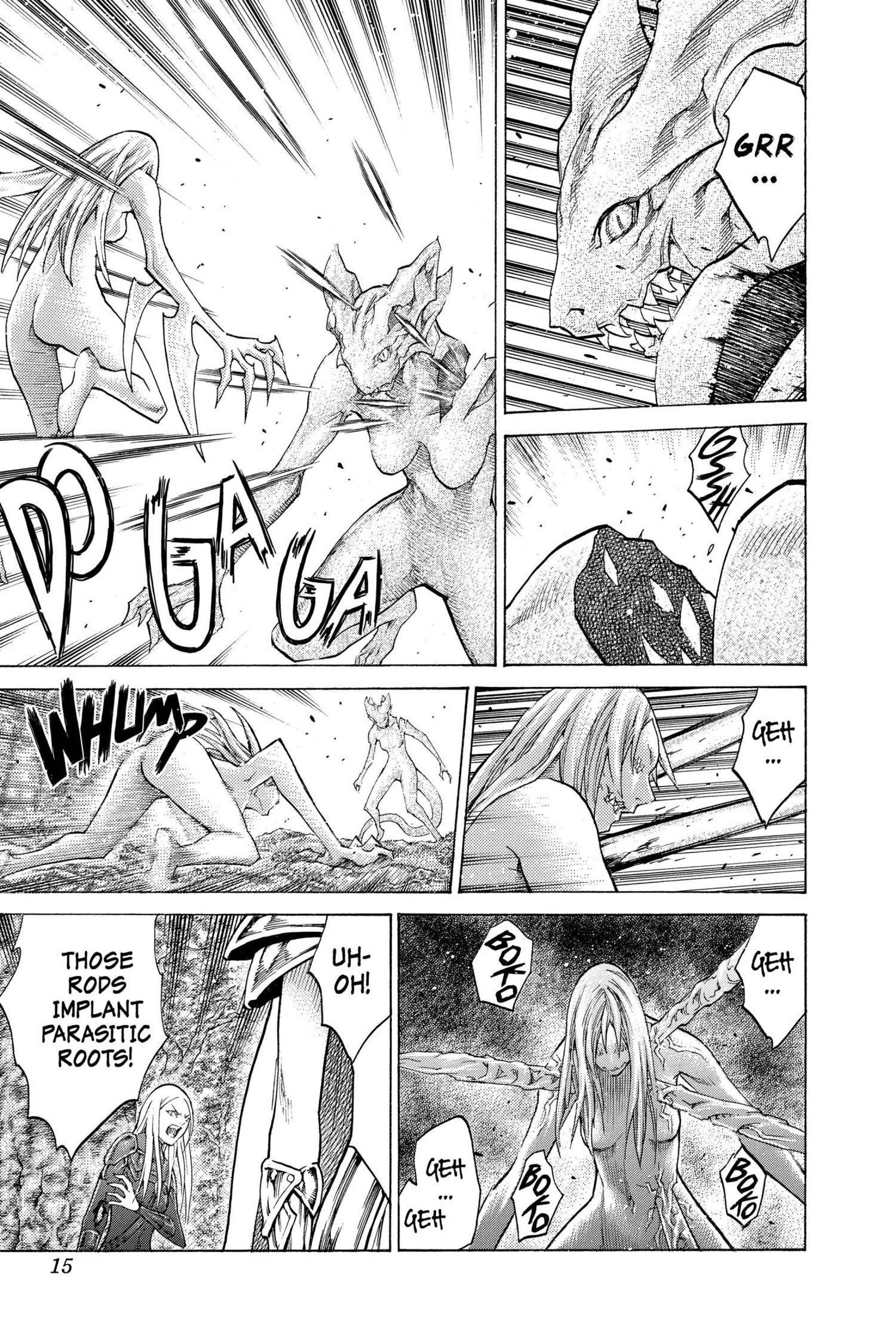Read online Claymore comic -  Issue #19 - 14