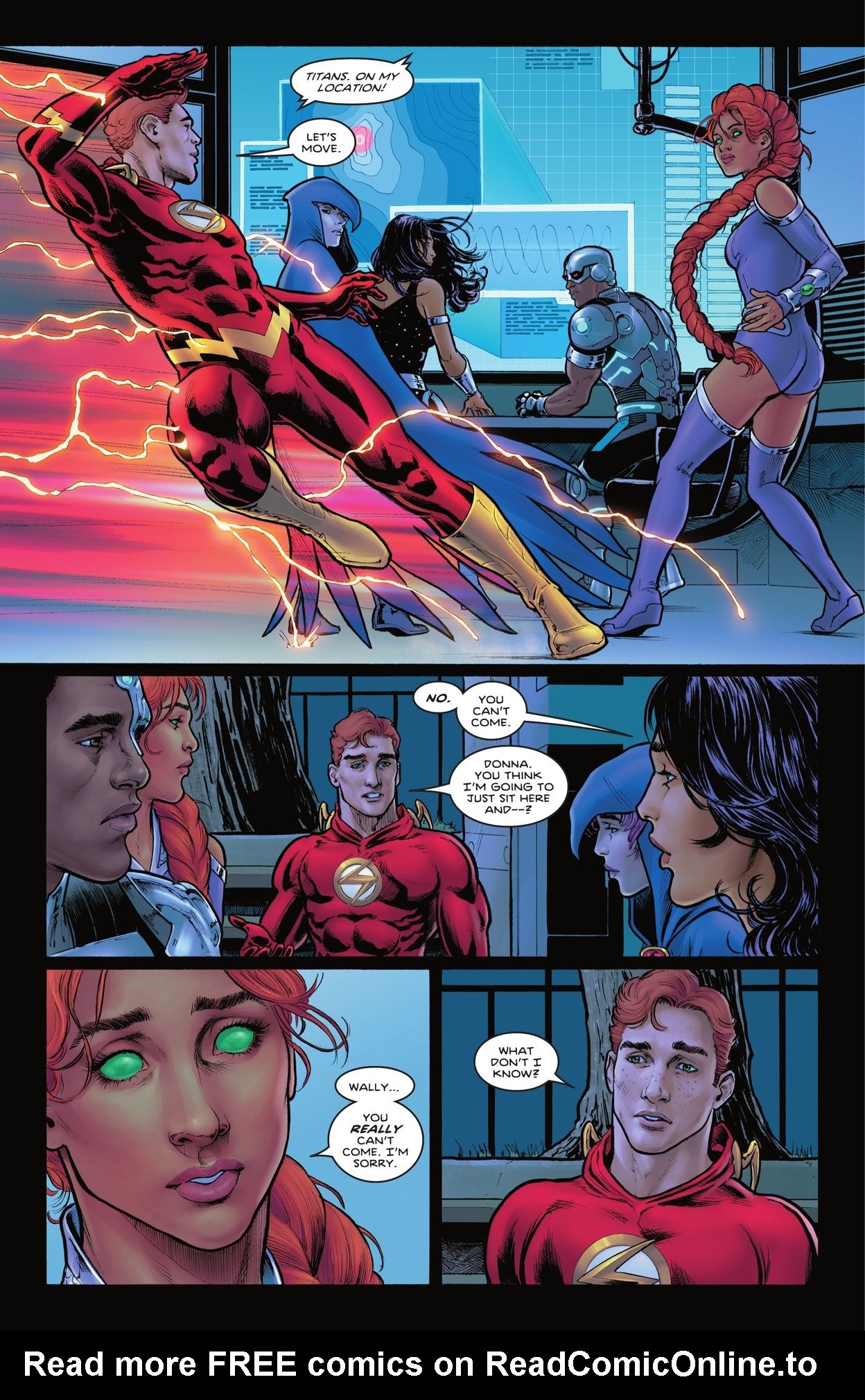 Read online Titans (2023) comic -  Issue #3 - 8