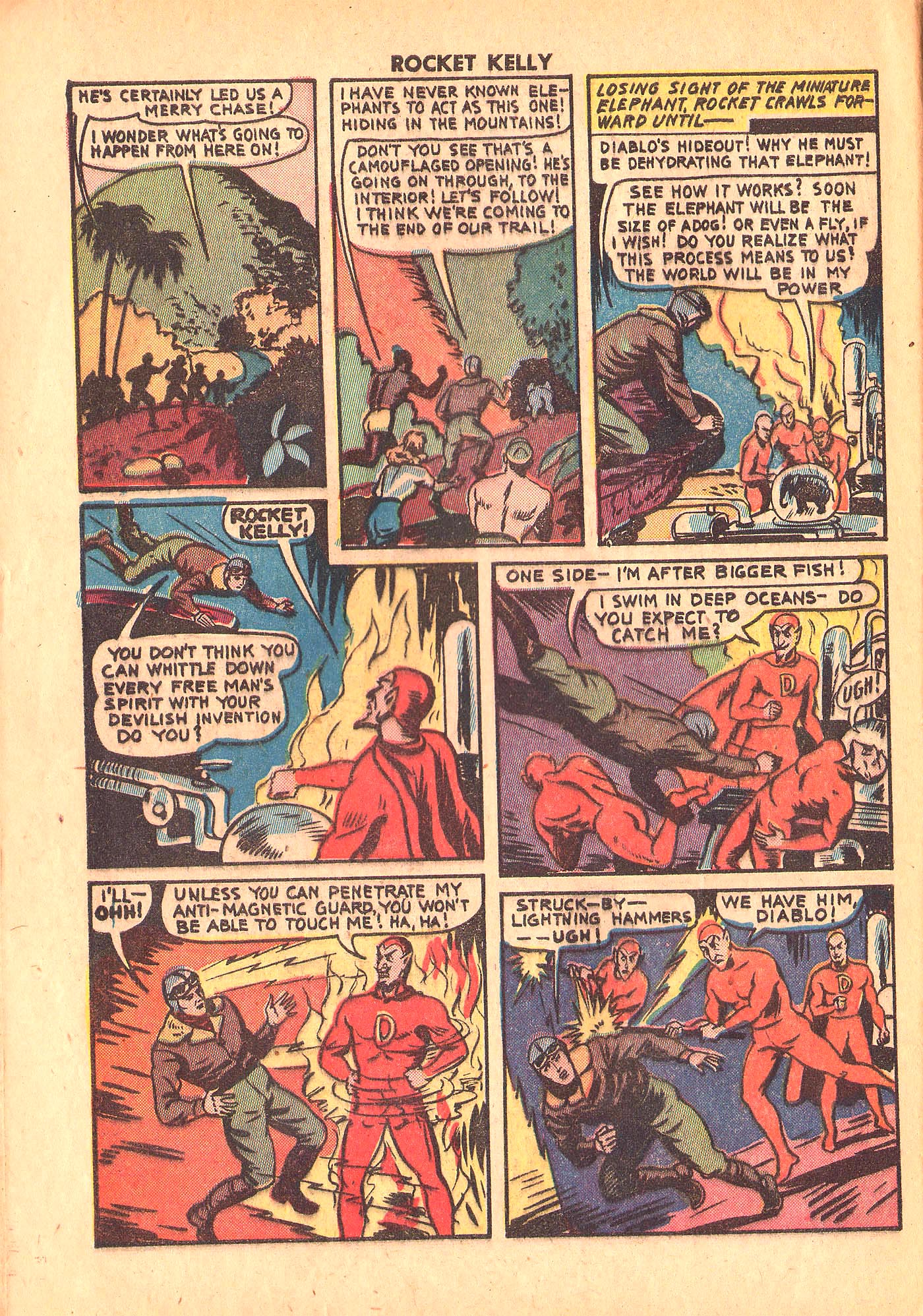Read online Rocket Kelly (1944) comic -  Issue # Full - 32