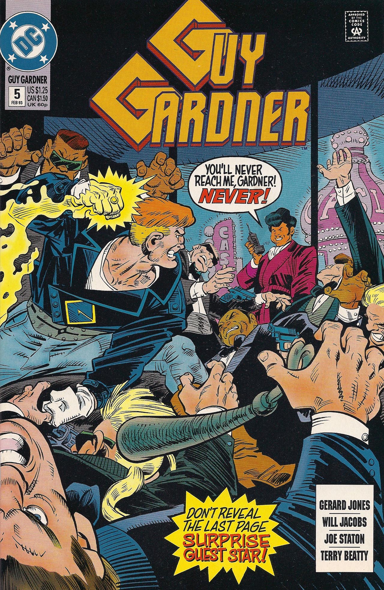 Read online Guy Gardner comic -  Issue #5 - 1