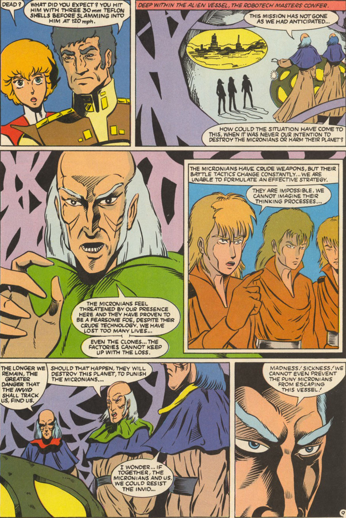 Read online Robotech Masters comic -  Issue #8 - 11