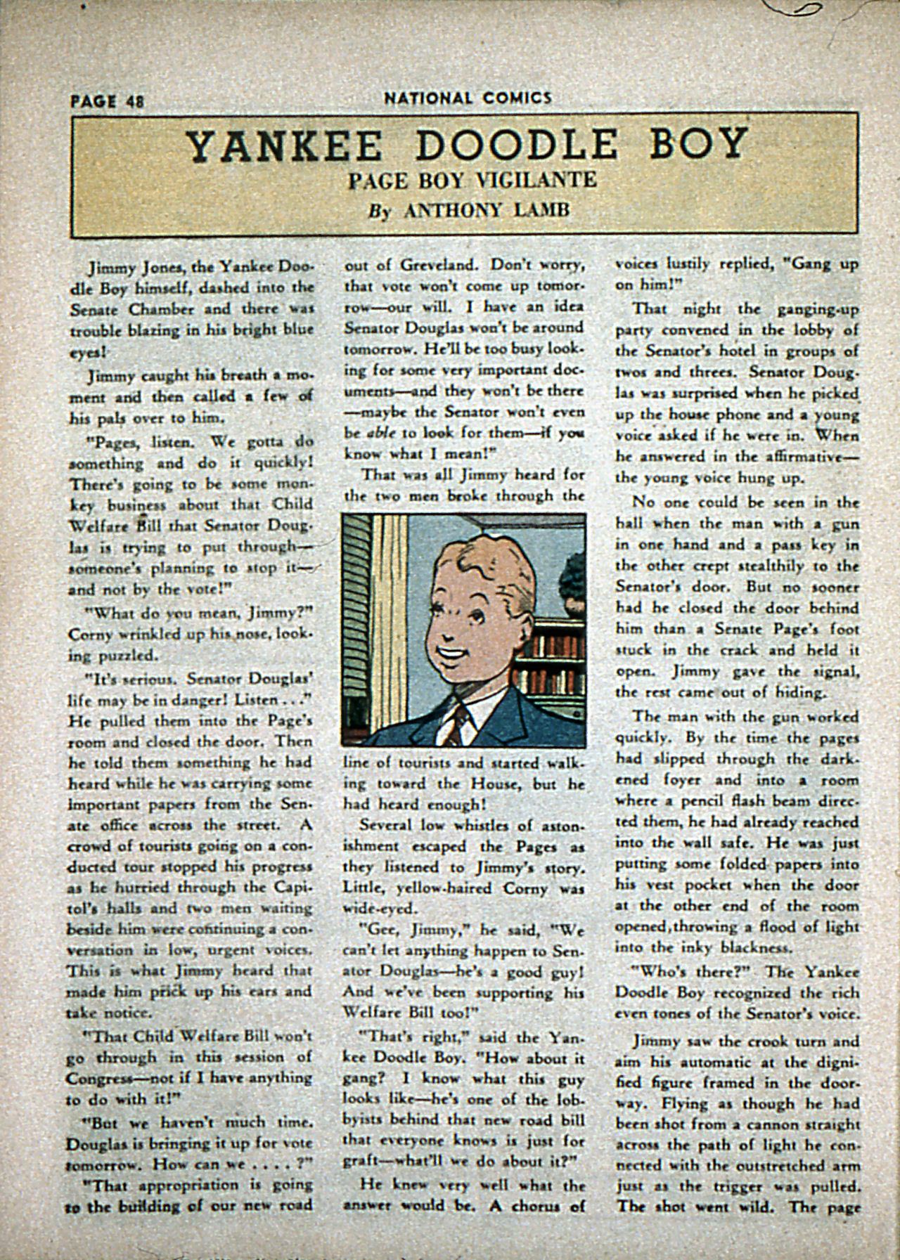 Read online National Comics comic -  Issue #4 - 50