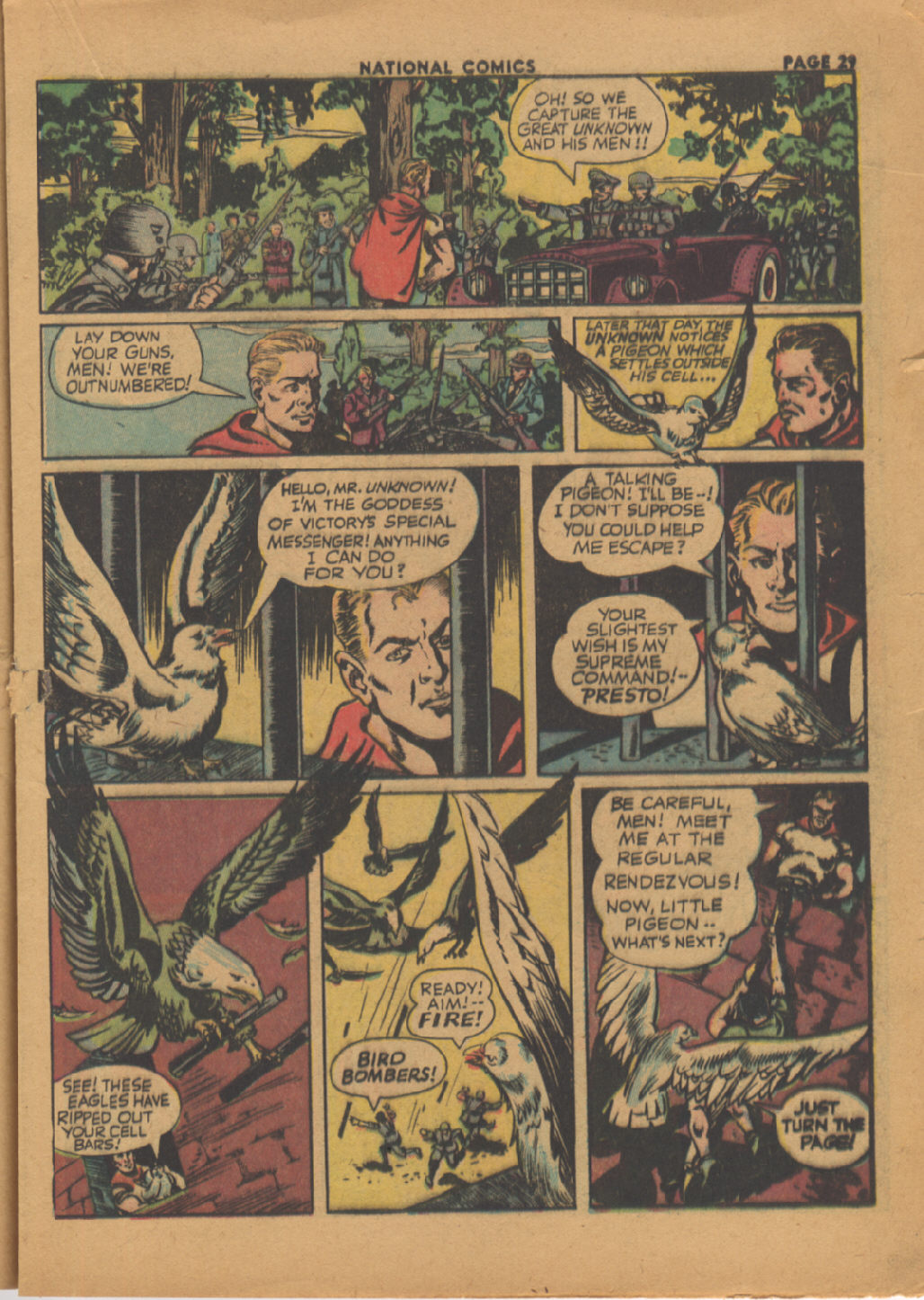 Read online National Comics comic -  Issue #34 - 31