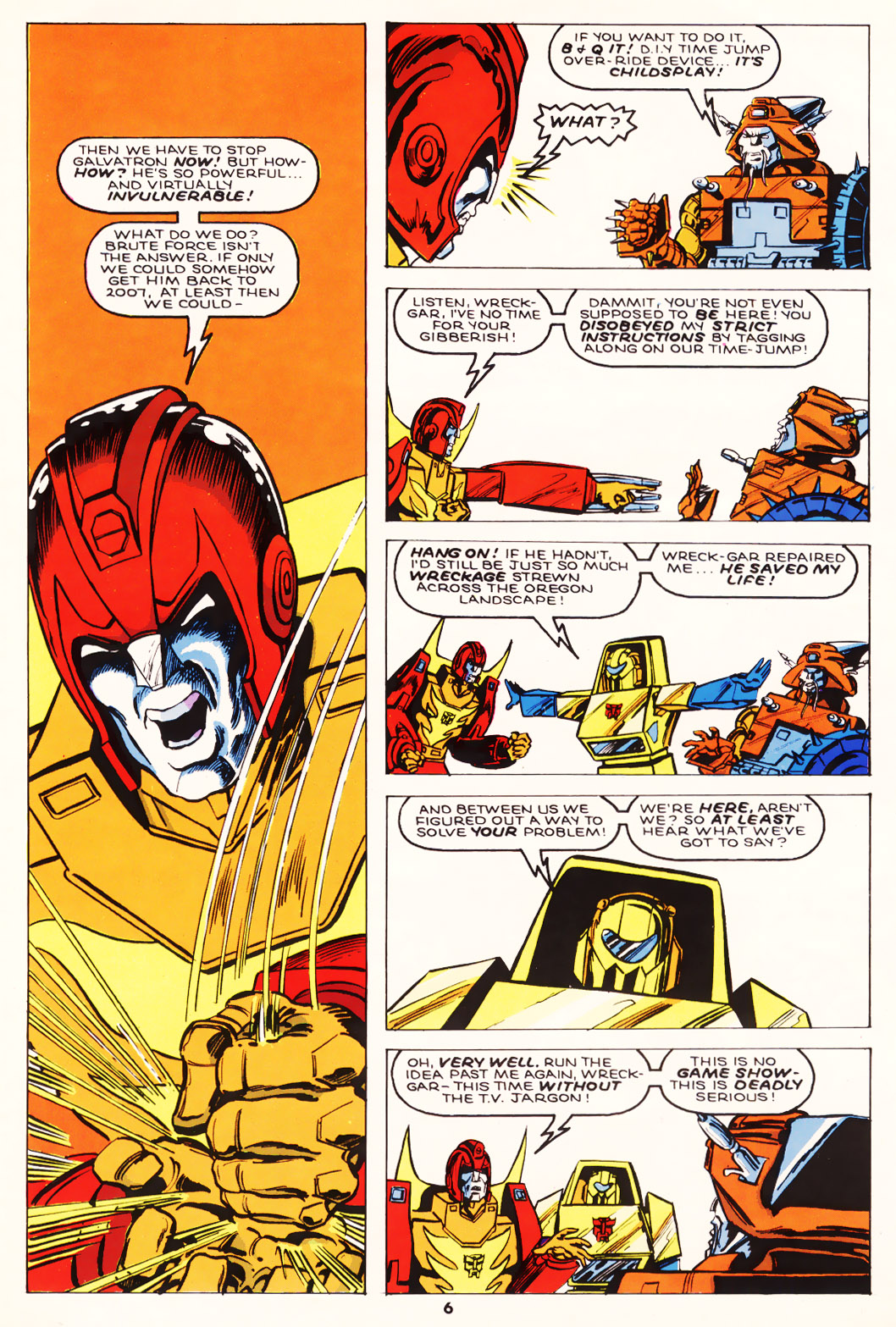 Read online The Transformers (UK) comic -  Issue #119 - 6