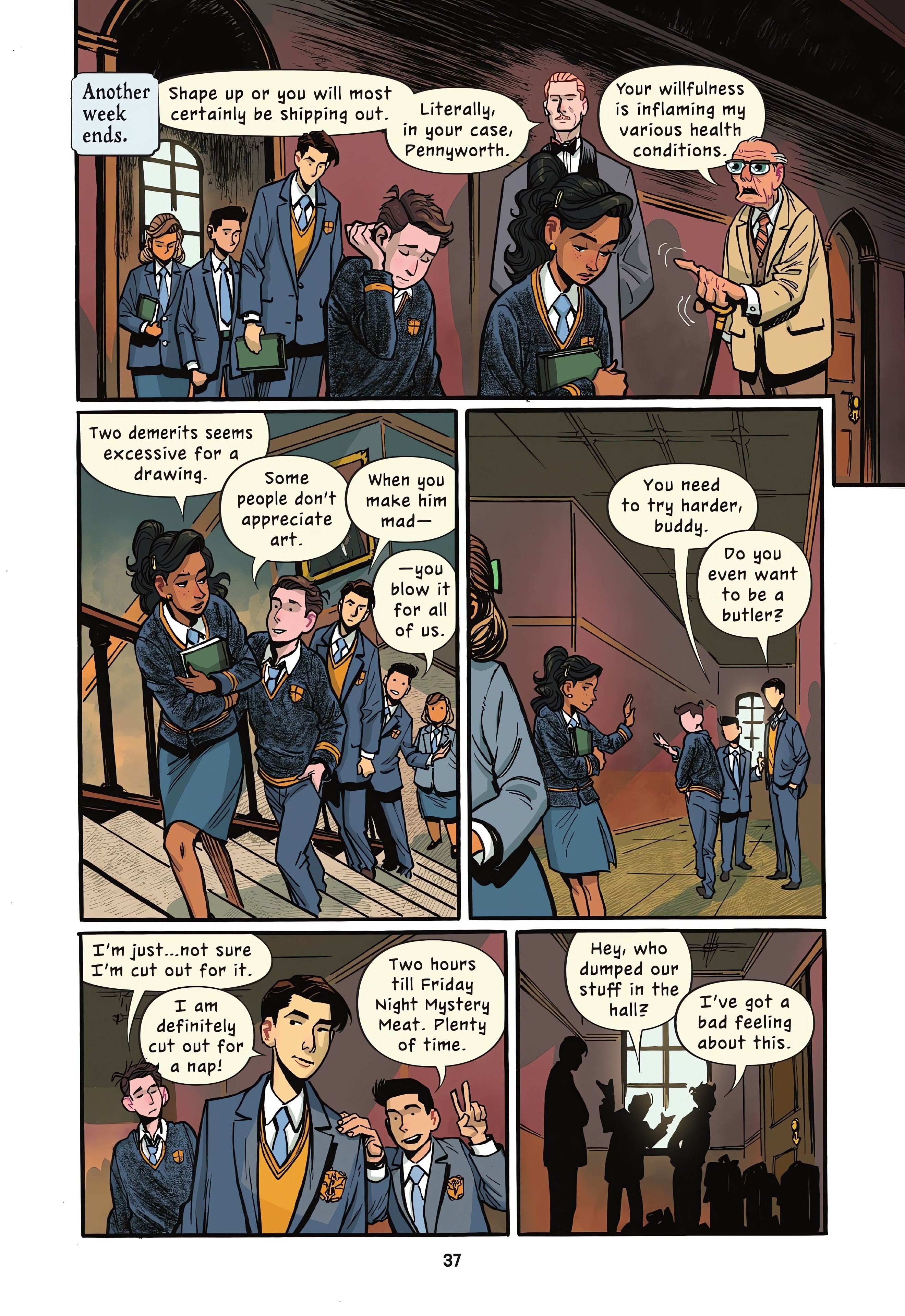 Read online Young Alfred: Pain in the Butler comic -  Issue # TPB (Part 1) - 35