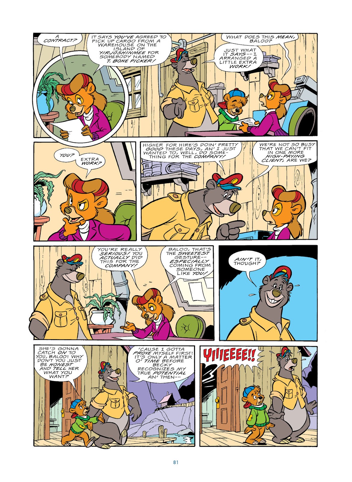 The Disney Afternoon Adventures Vol. 2 – TaleSpin – Flight of the Sky-Raker issue TPB 3 (Part 1) - Page 86