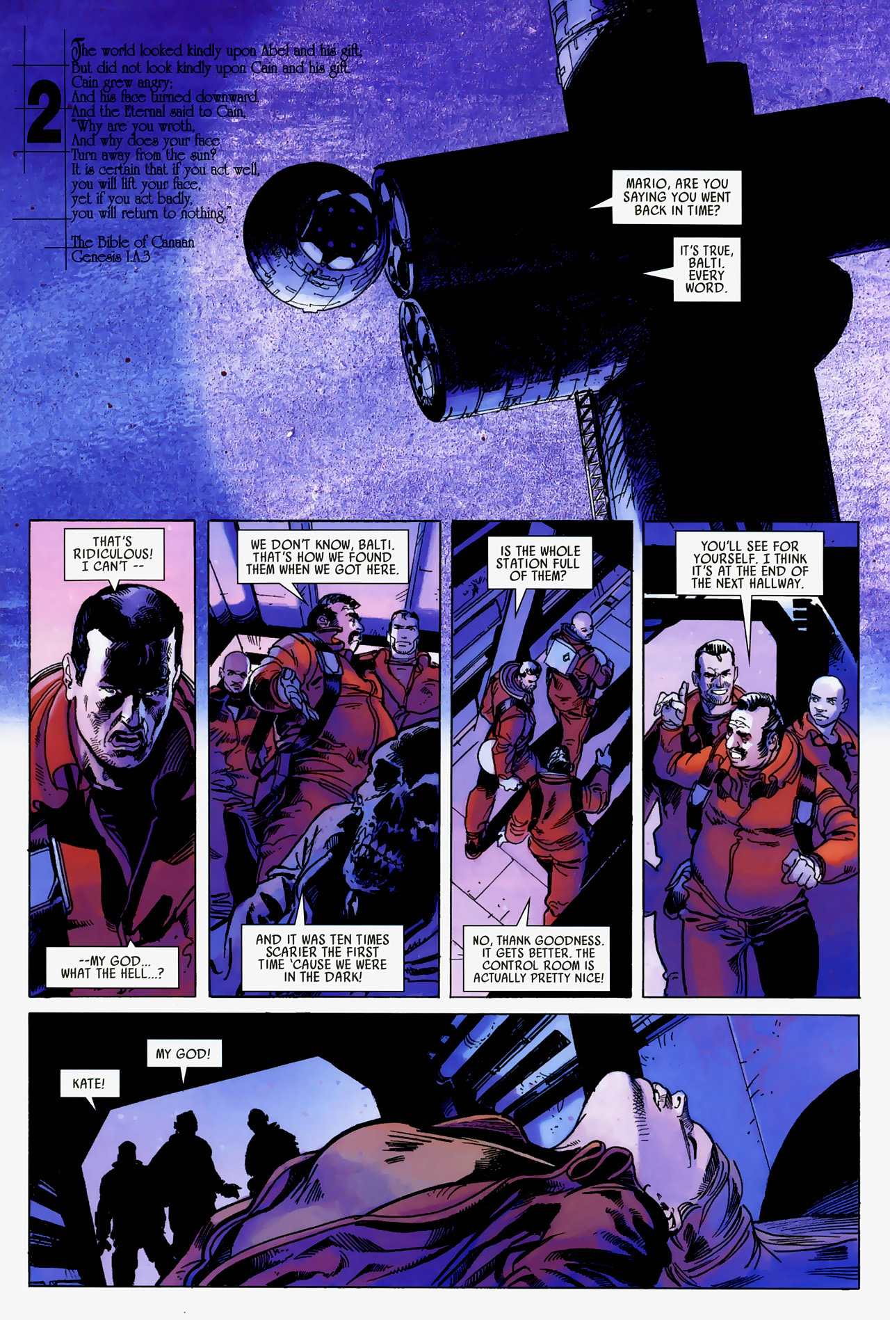 Read online Universal War One comic -  Issue #3 - 19