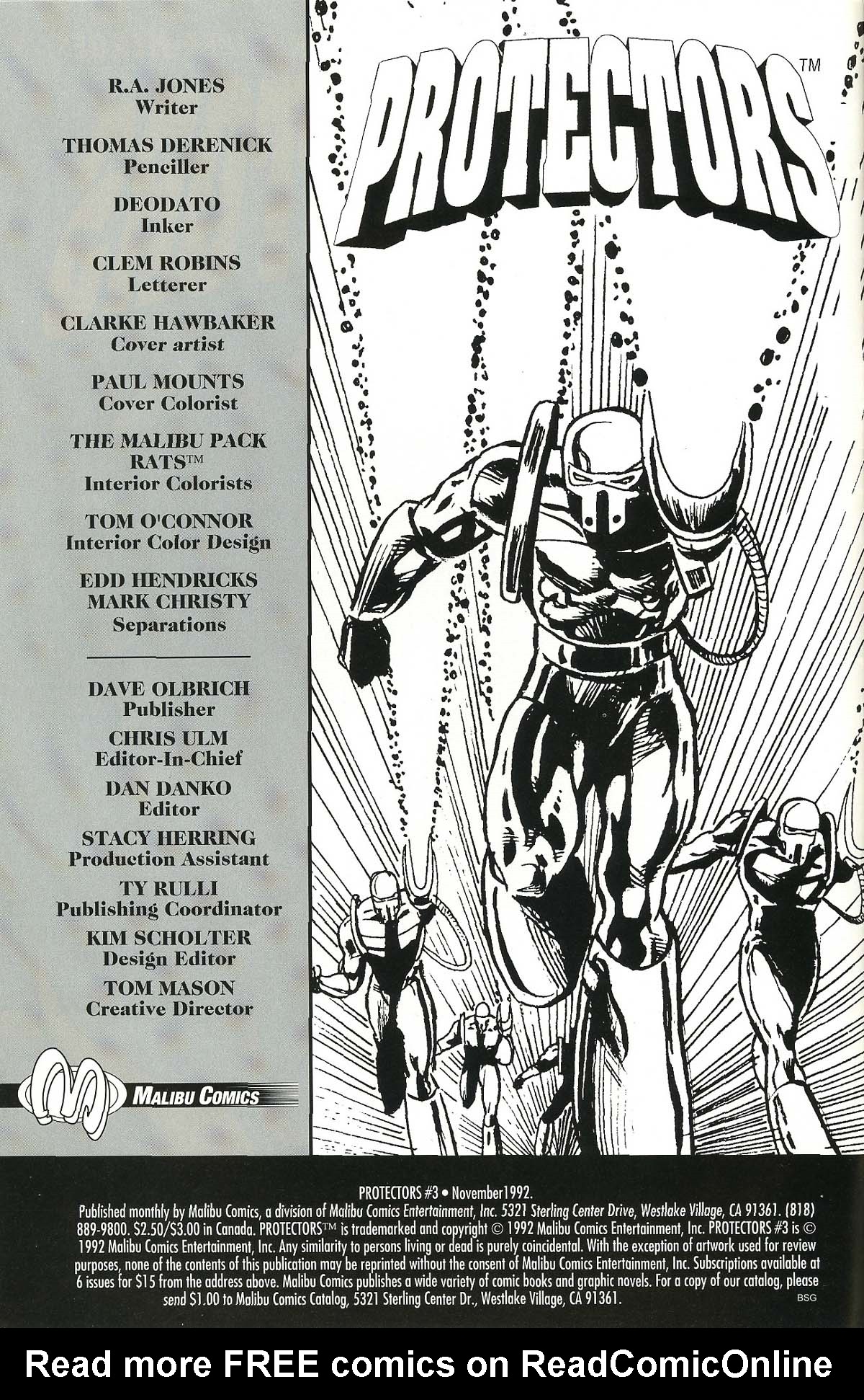 Read online The Protectors comic -  Issue #3 - 2