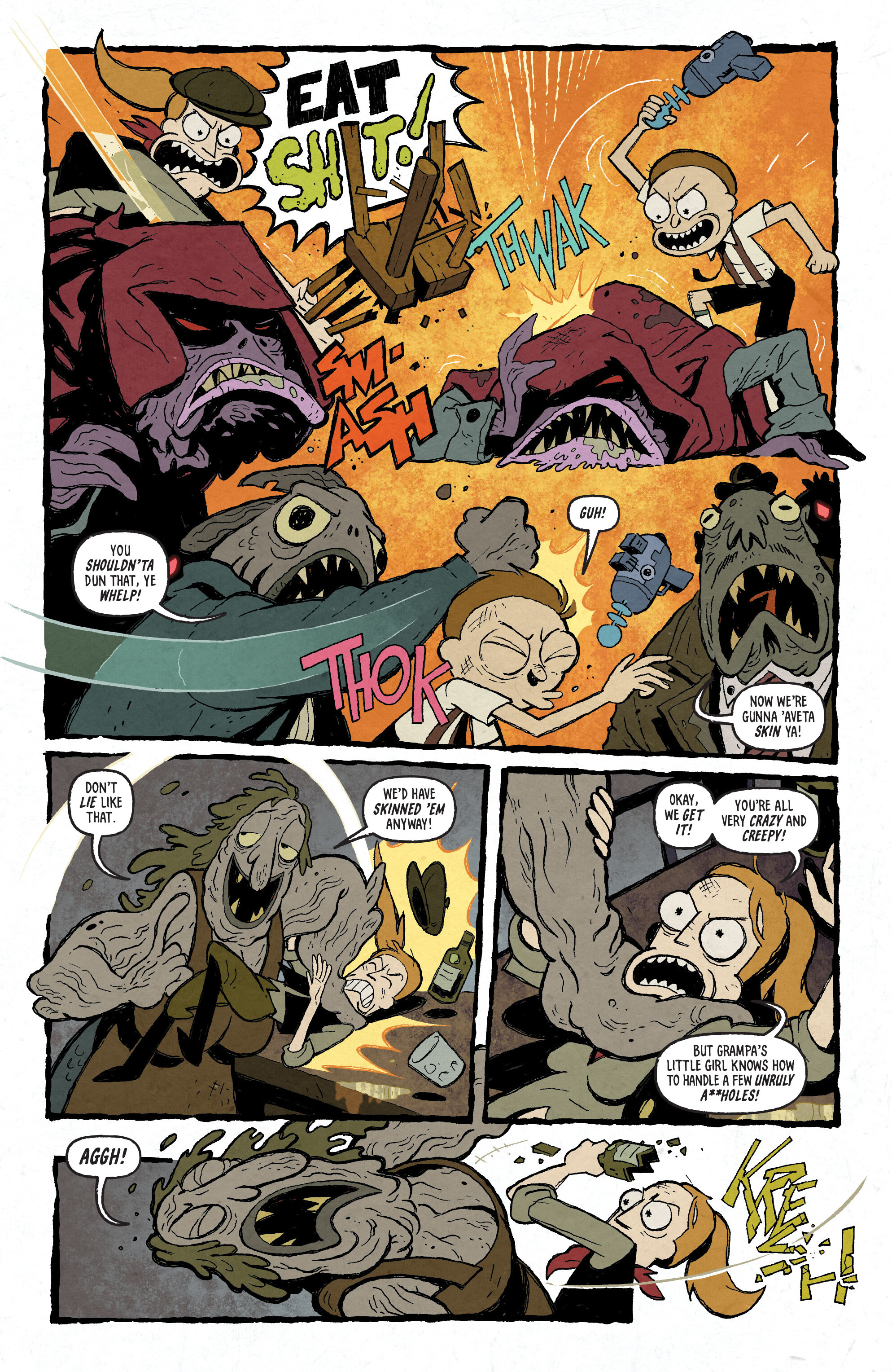 Read online Rick and Morty: vs. Cthulhu comic -  Issue # TPB - 33