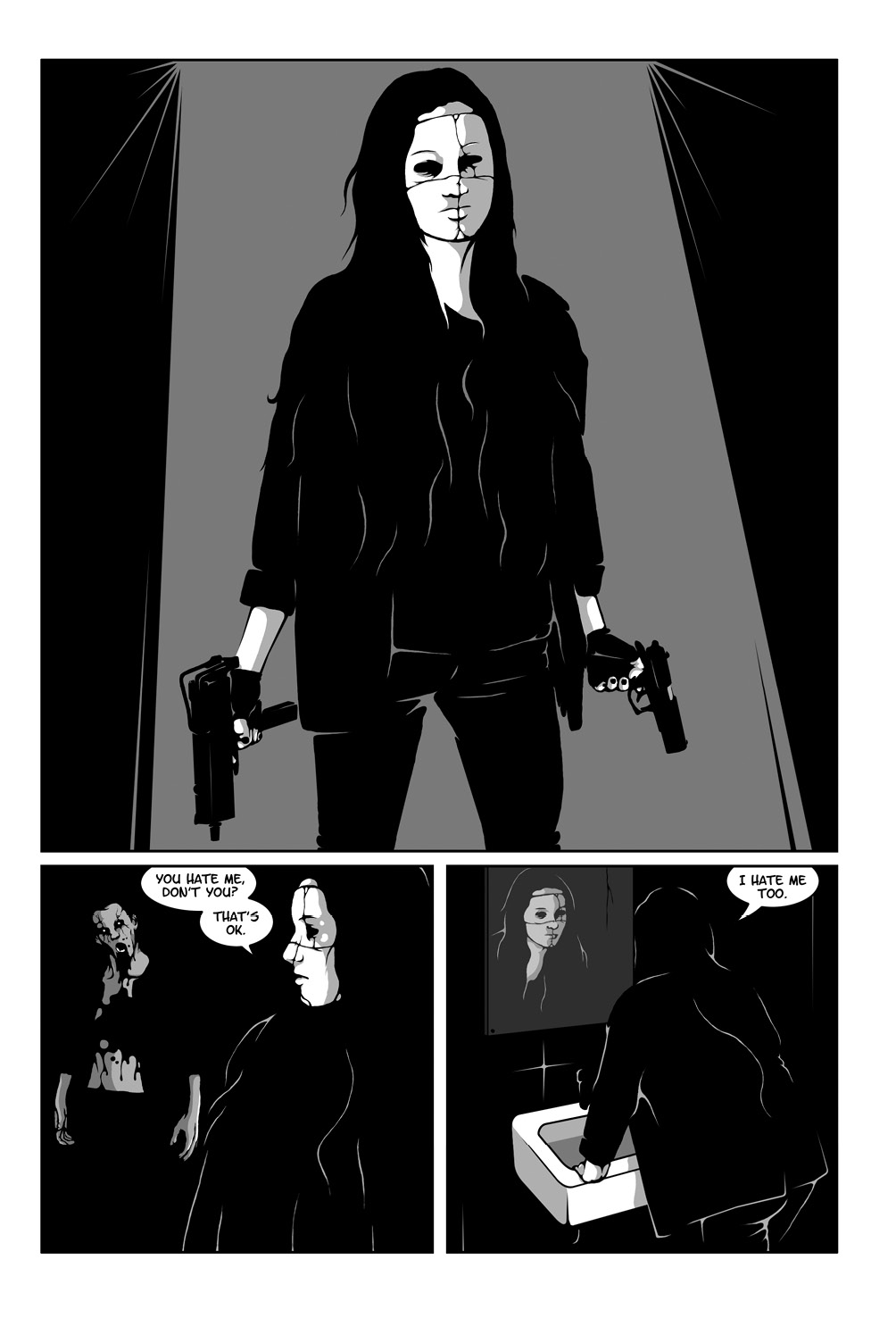 Read online Hollow Girl comic -  Issue #4 - 16