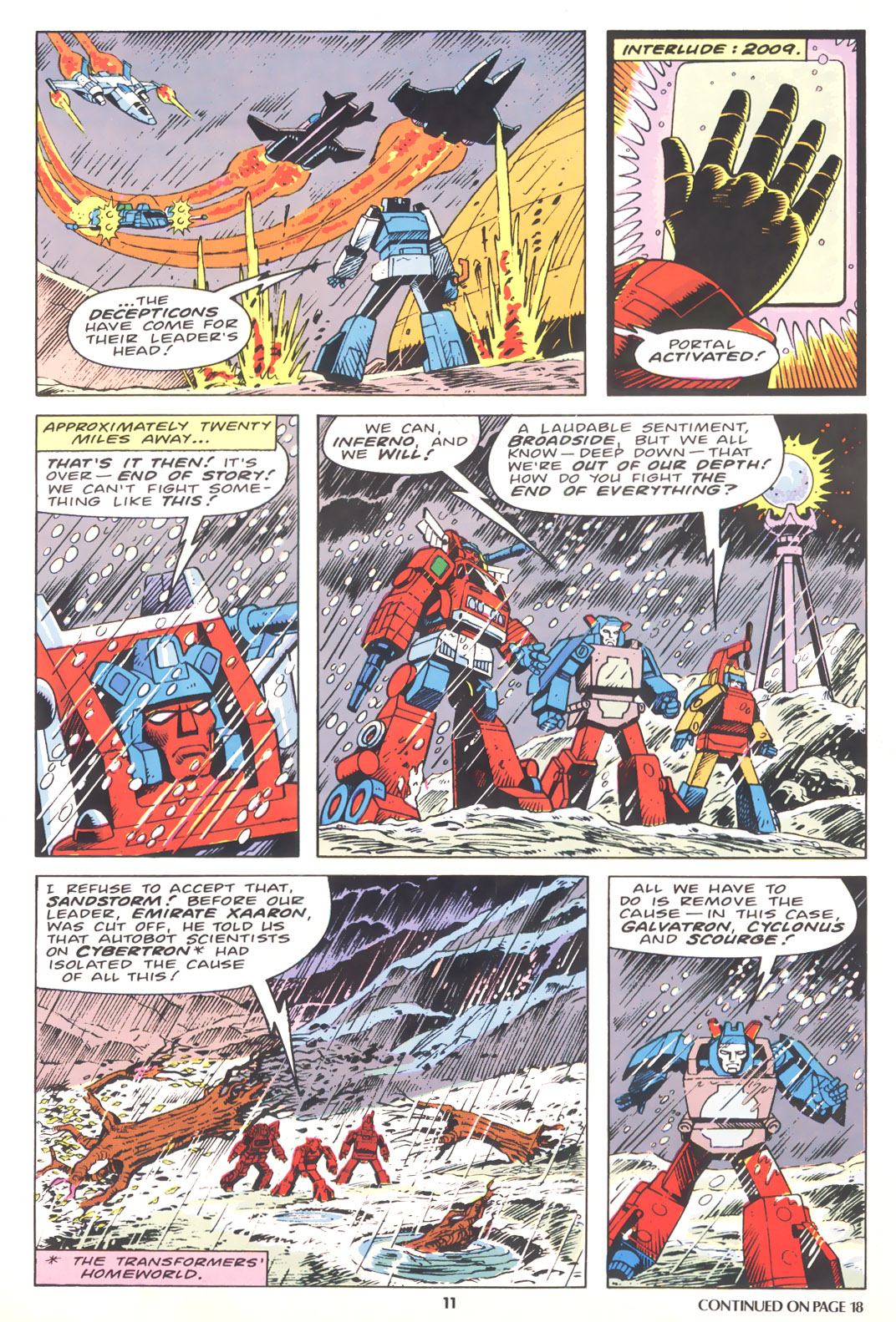 Read online The Transformers (UK) comic -  Issue #200 - 10
