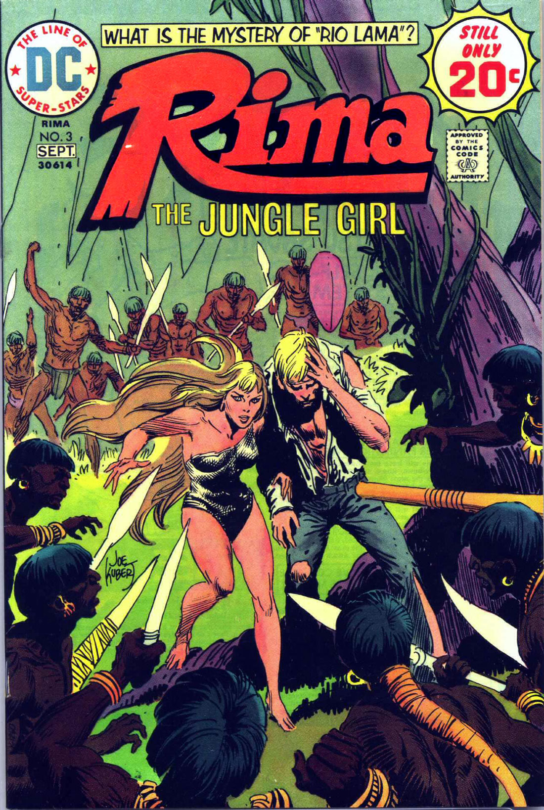 Read online Rima, The Jungle Girl comic -  Issue #3 - 1