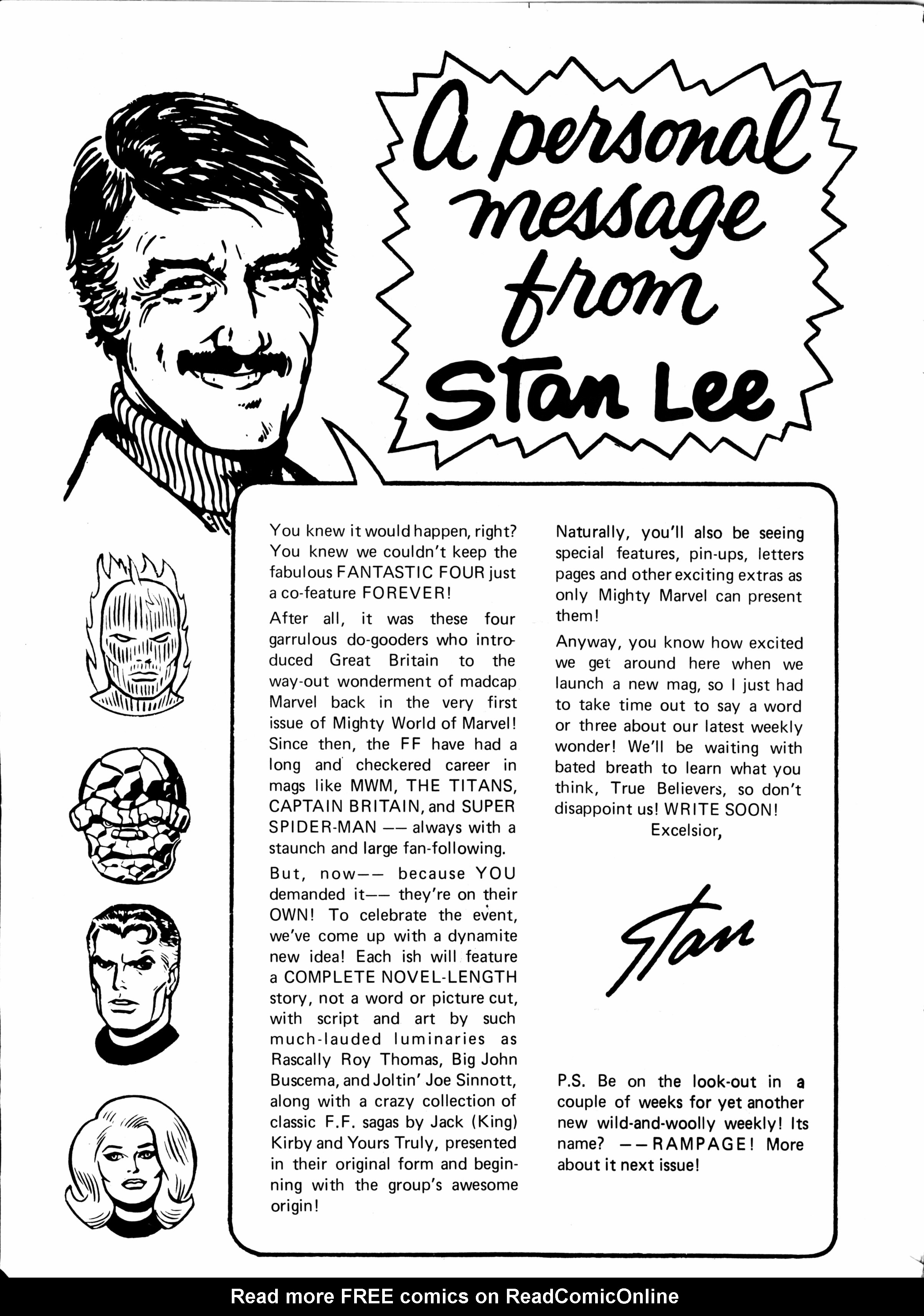 Read online Fantastic Four (1982) comic -  Issue #1 - 2