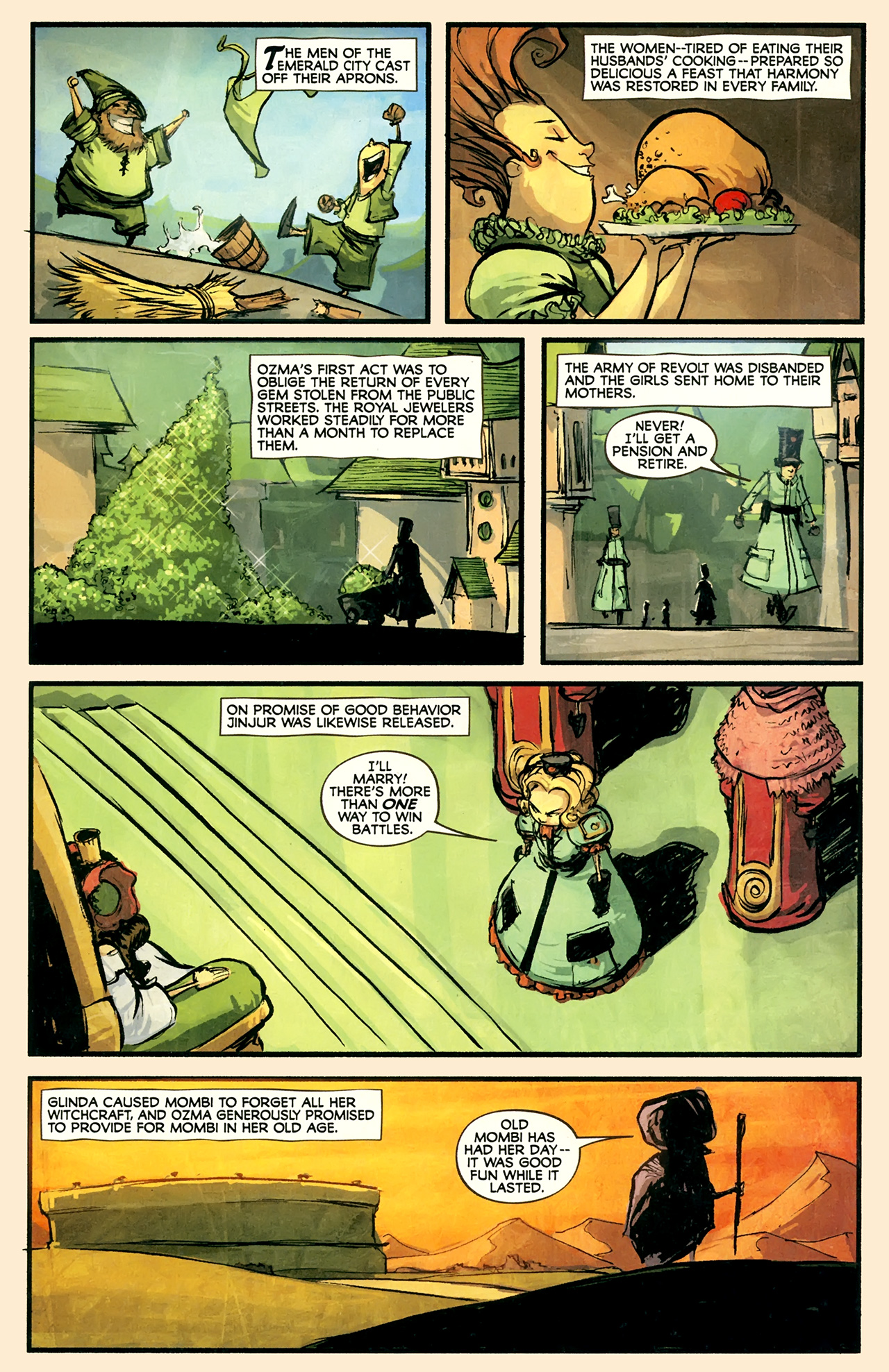 Read online The Marvelous Land of Oz comic -  Issue #8 - 22