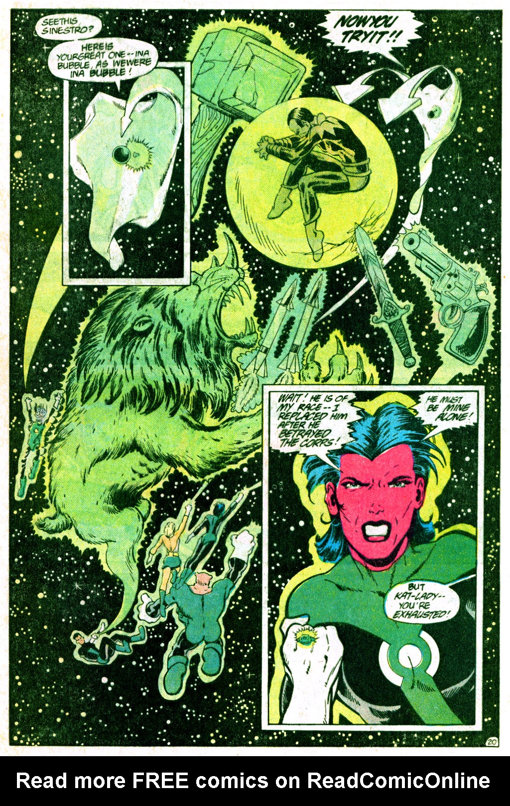 Read online The Green Lantern Corps comic -  Issue #219 - 21