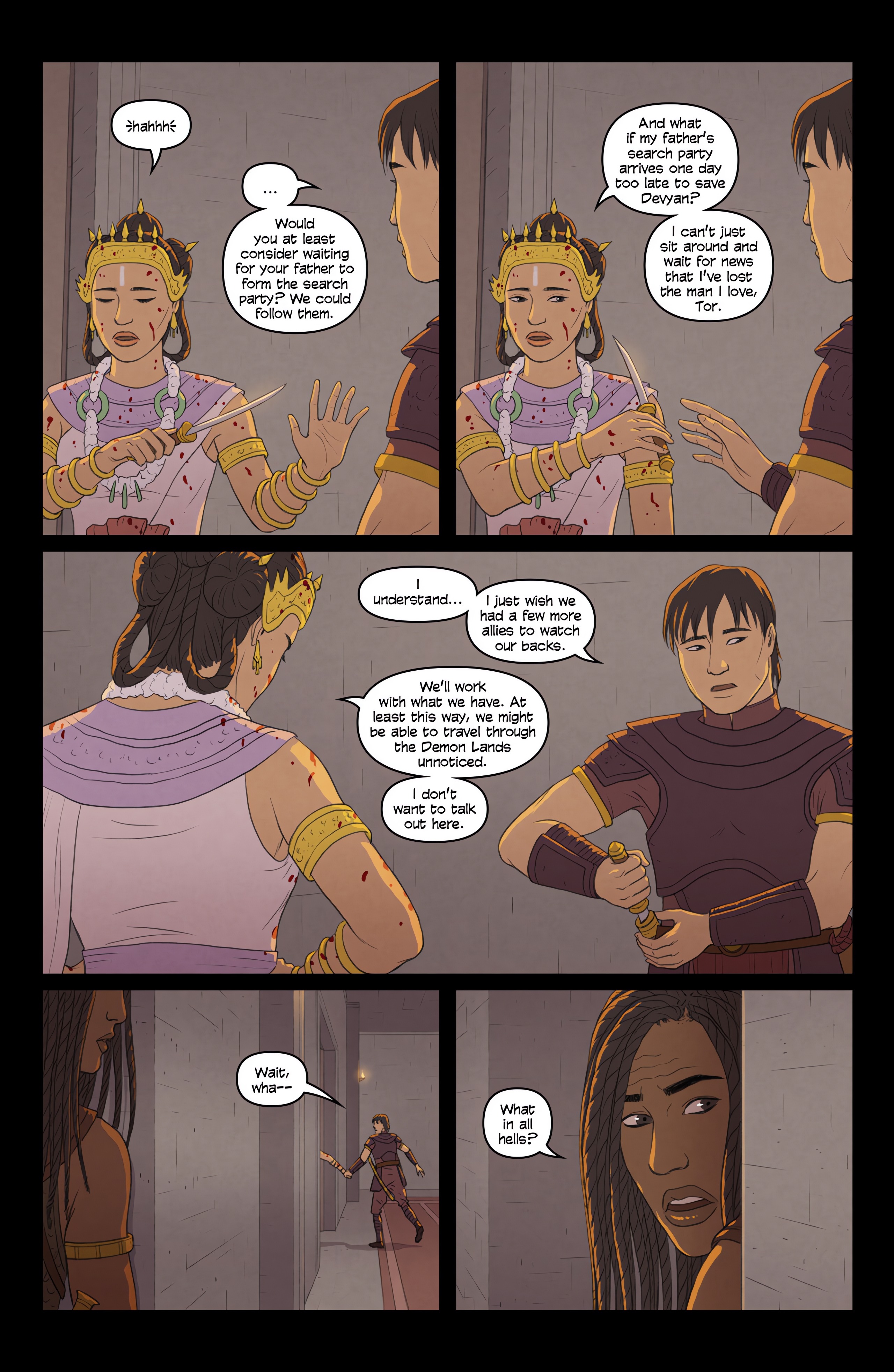 Read online Quest comic -  Issue #1 - 22