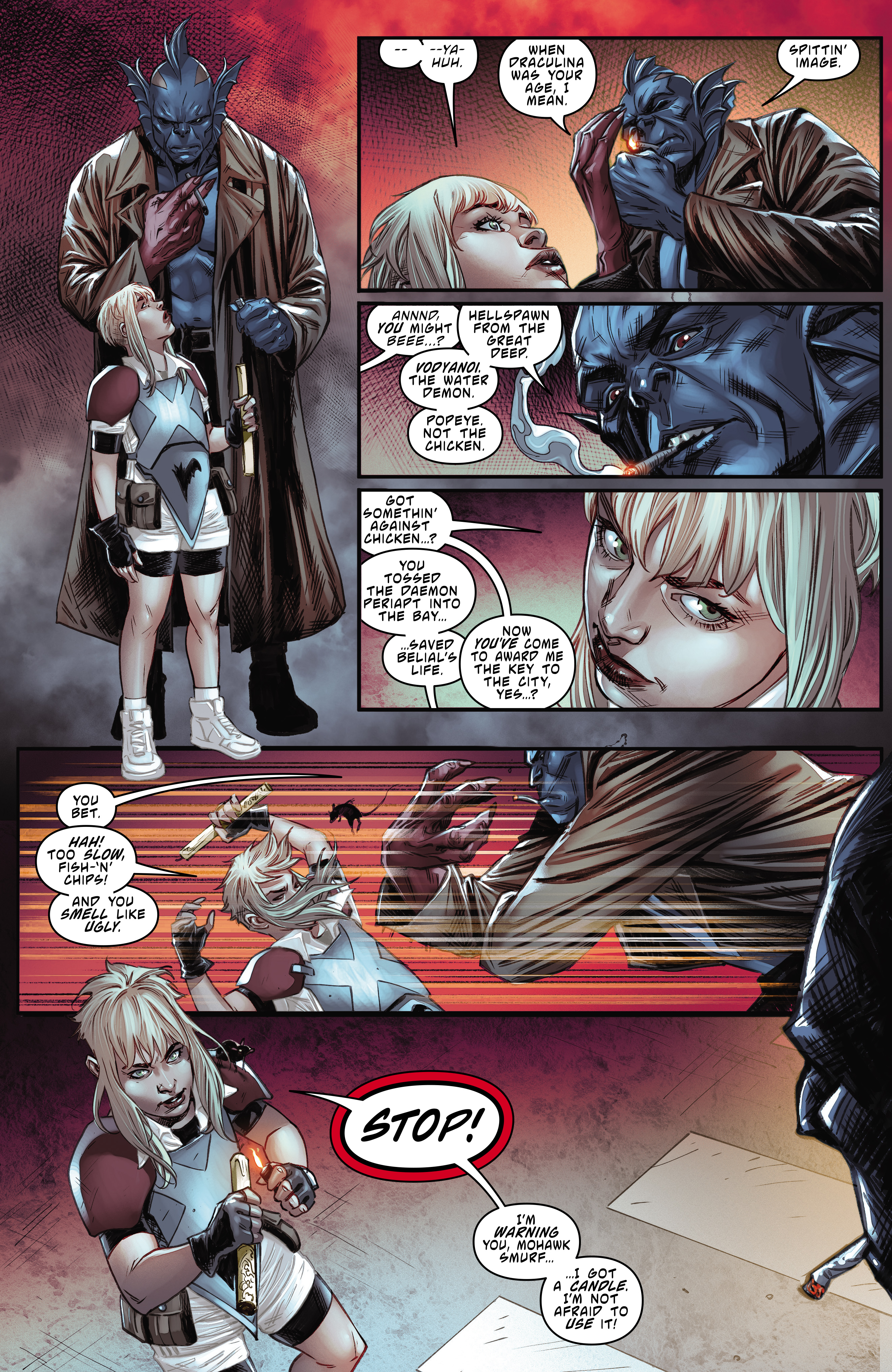 Read online Draculina: Blood Simple comic -  Issue #4 - 11