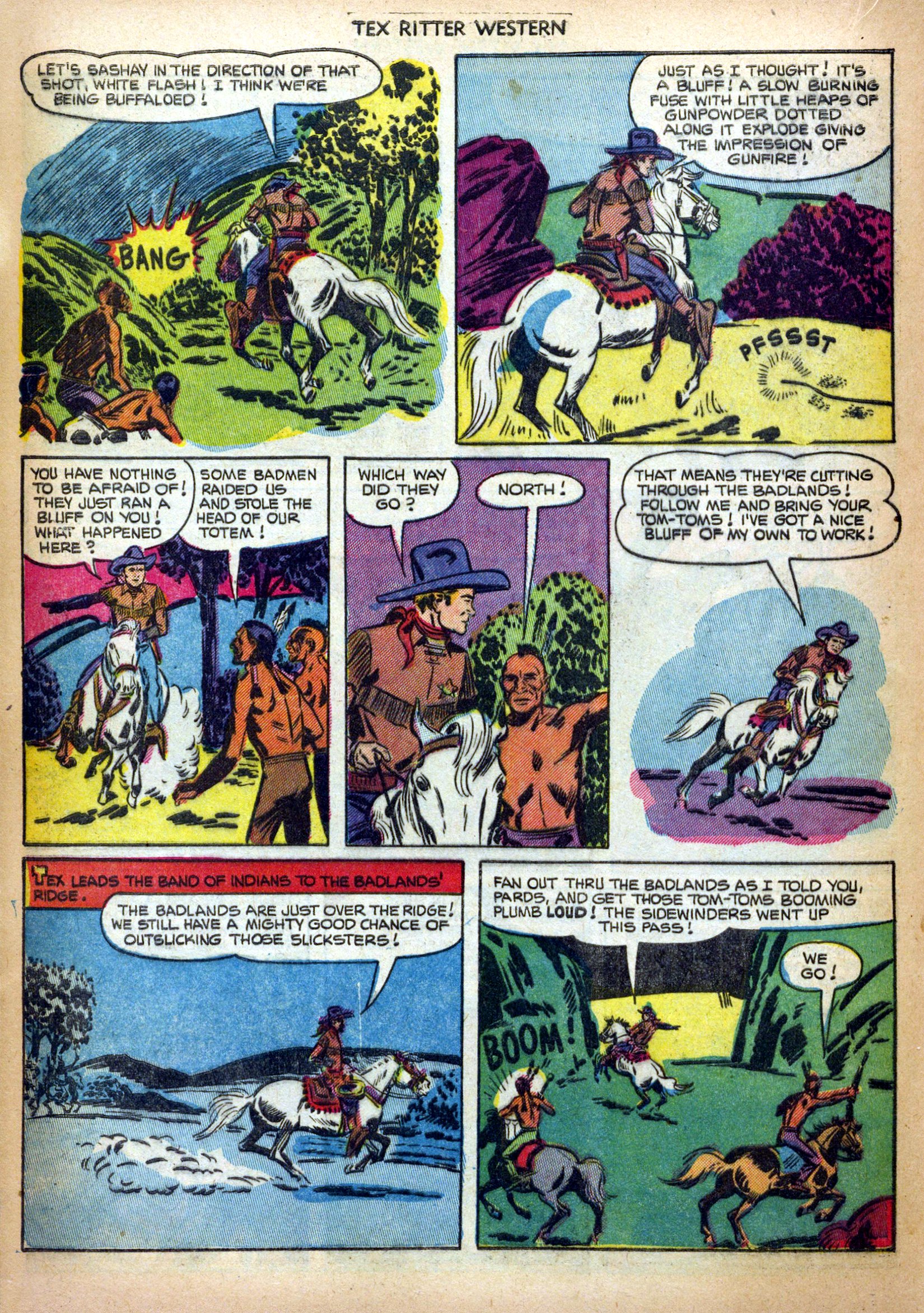Read online Tex Ritter Western comic -  Issue #11 - 20