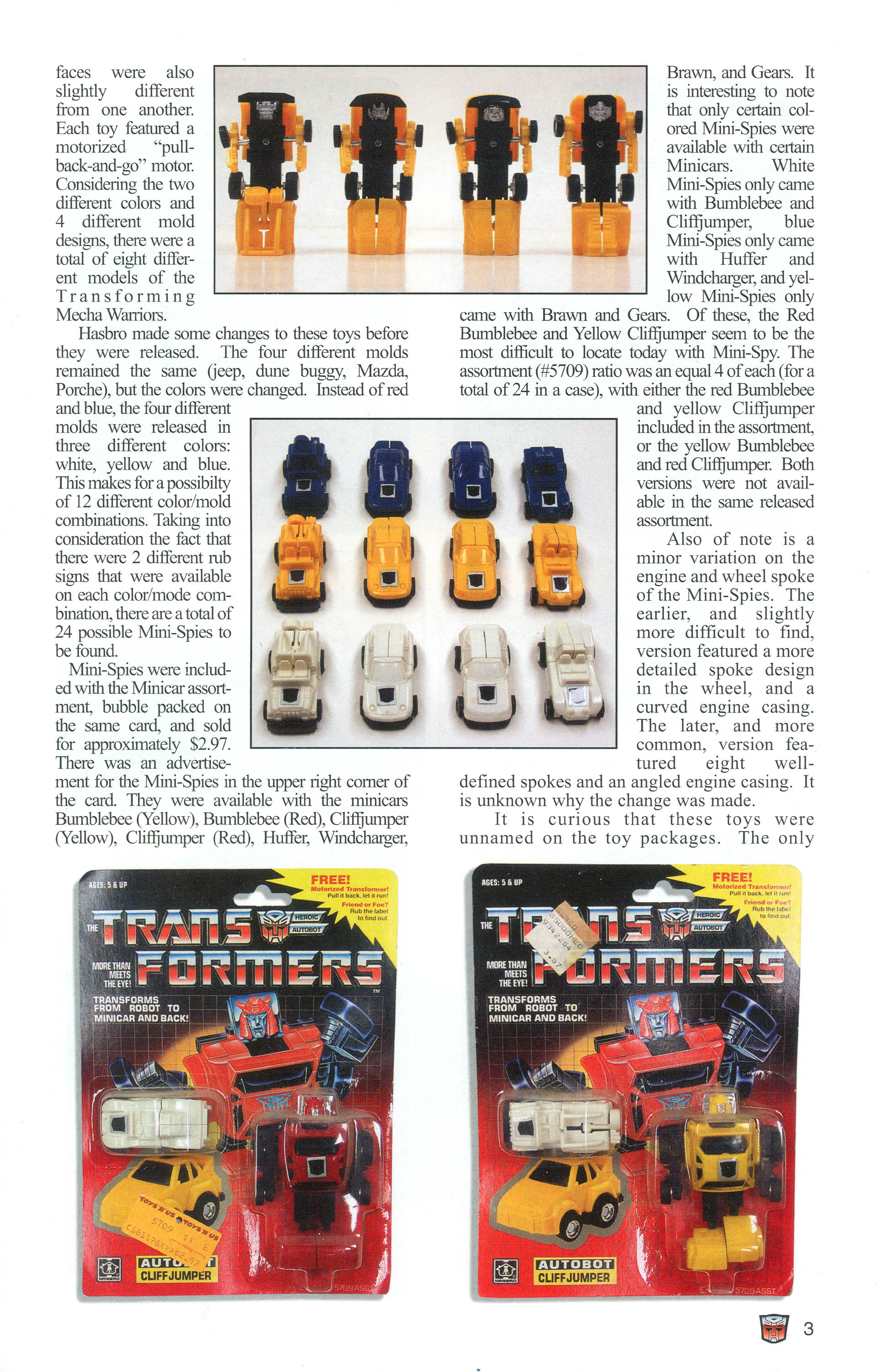 Read online Transformers: Collectors' Club comic -  Issue #1 - 3