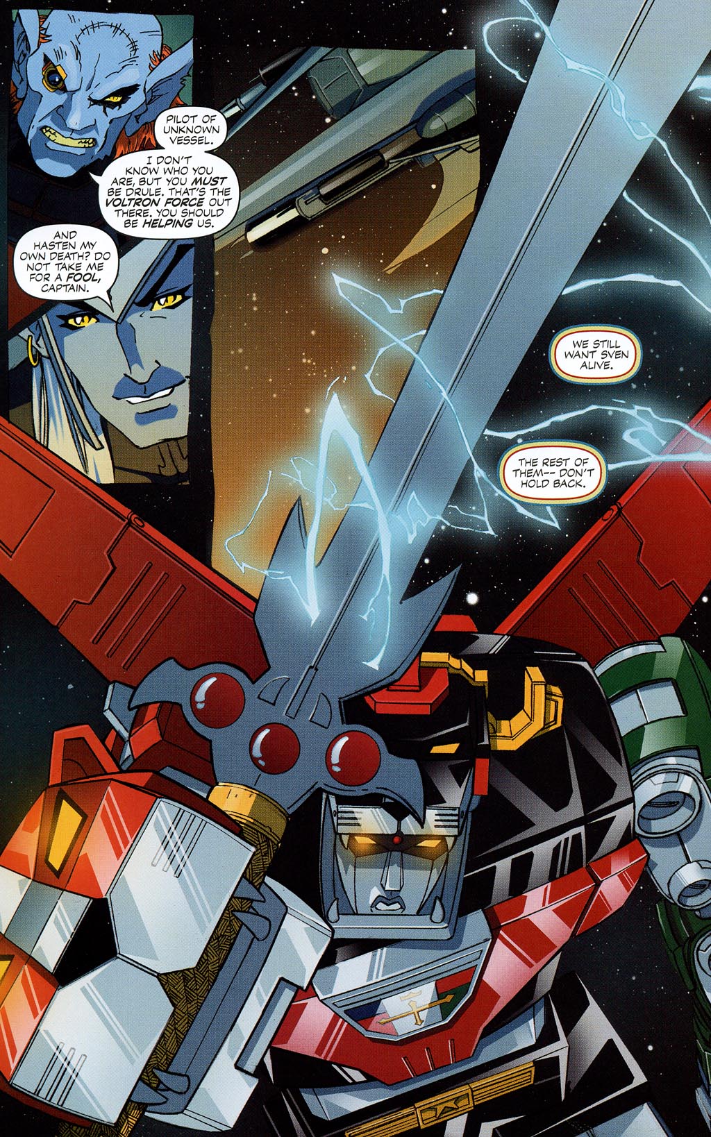 Read online Voltron: Defender of the Universe comic -  Issue #9 - 13