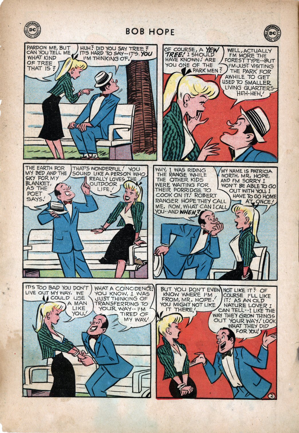 Read online The Adventures of Bob Hope comic -  Issue #53 - 4