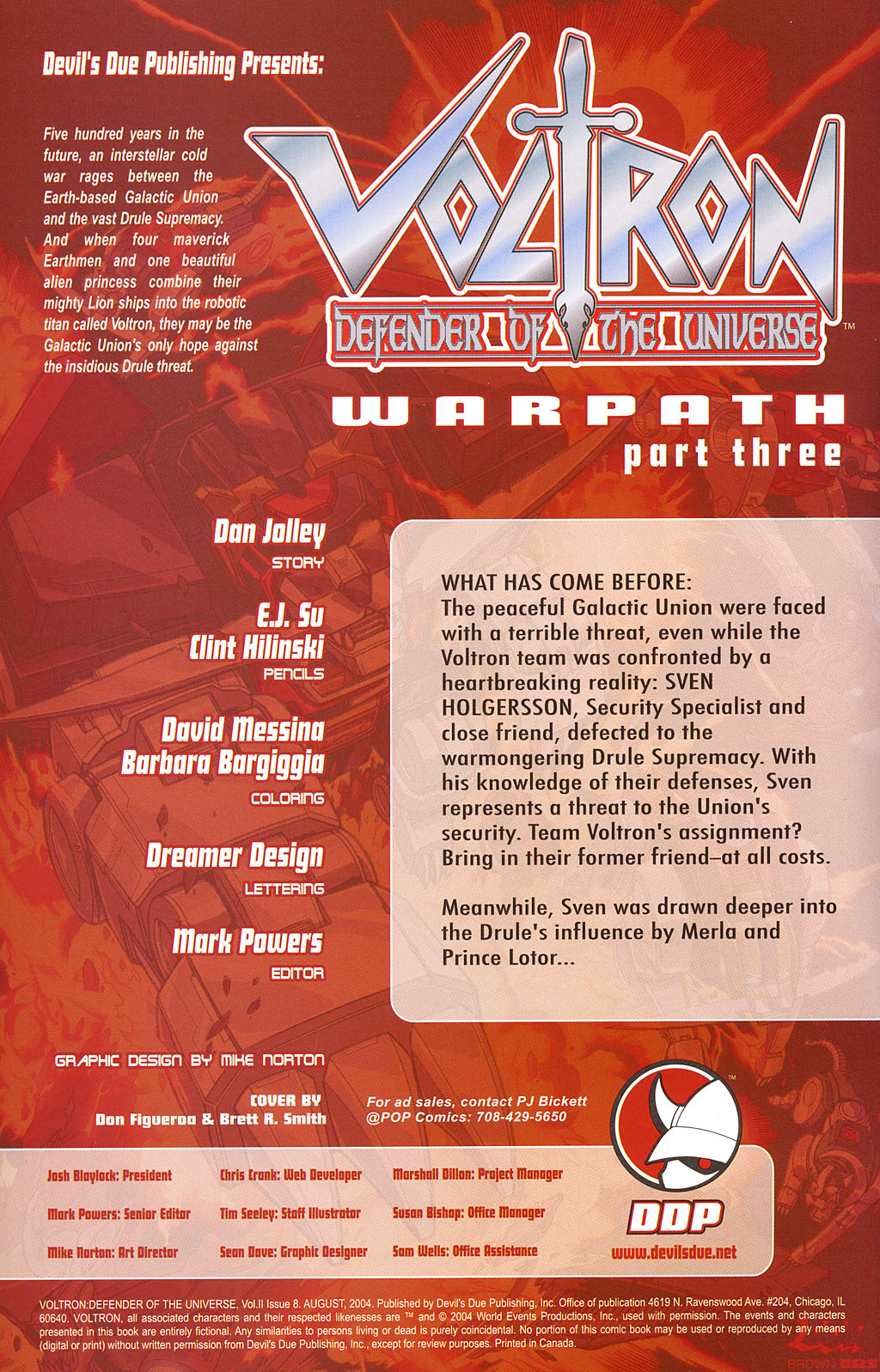 Read online Voltron: Defender of the Universe comic -  Issue #8 - 2