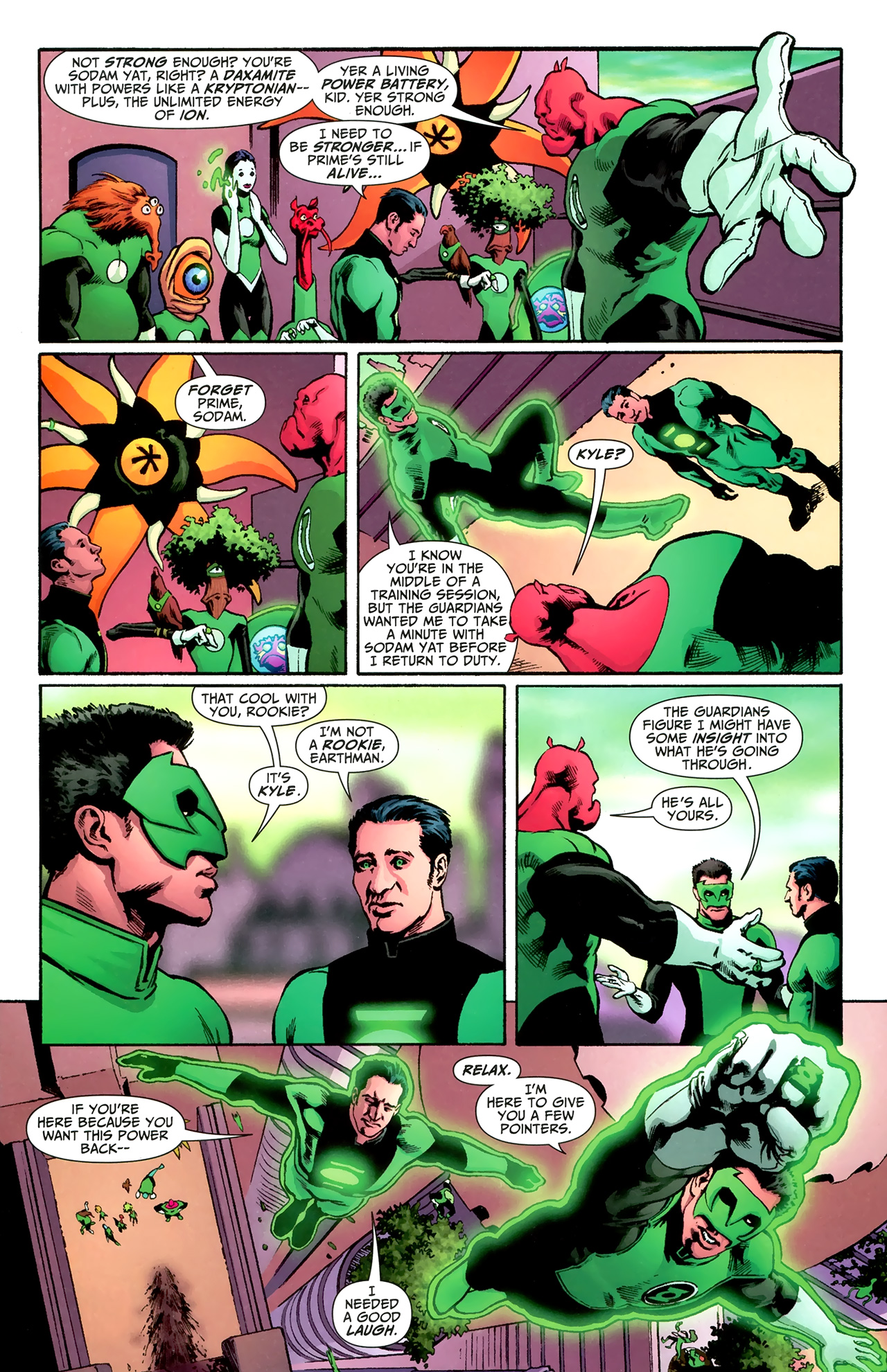 Read online Tales of the Sinestro Corps: Ion comic -  Issue # Full - 7