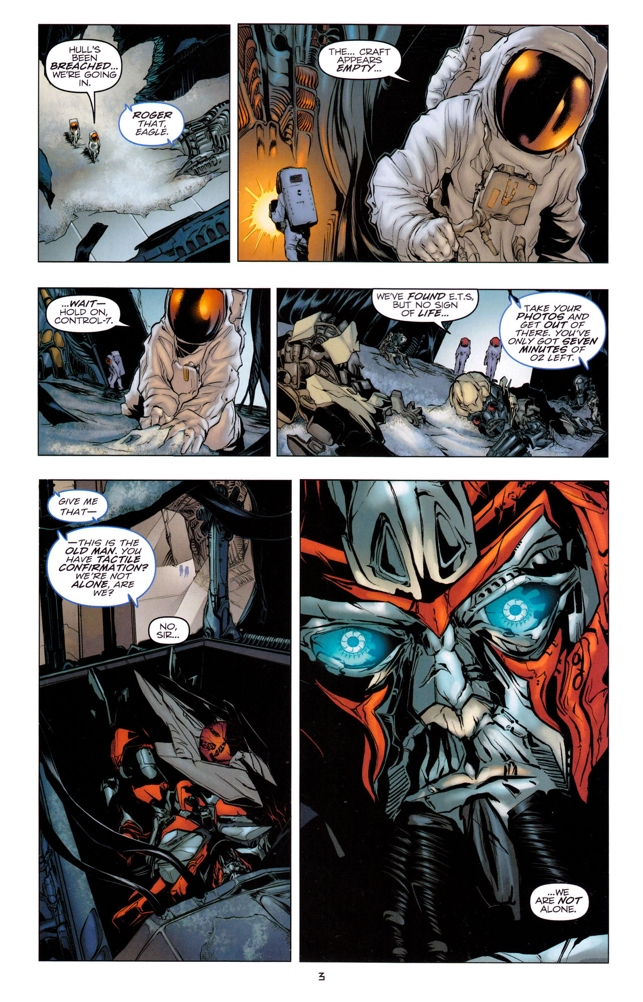 Read online Transformers: Dark of the Moon Movie Adaptation comic -  Issue #1 - 5