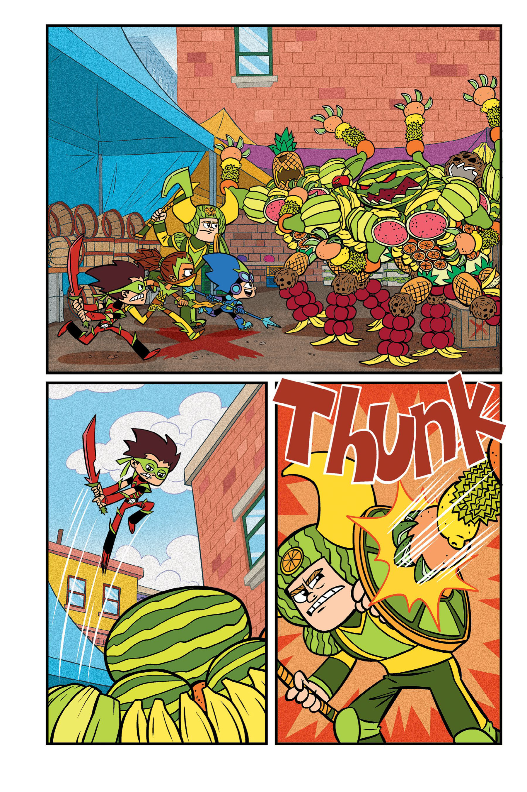 Read online Fruit Ninja: Frenzy Force comic -  Issue # TPB - 42
