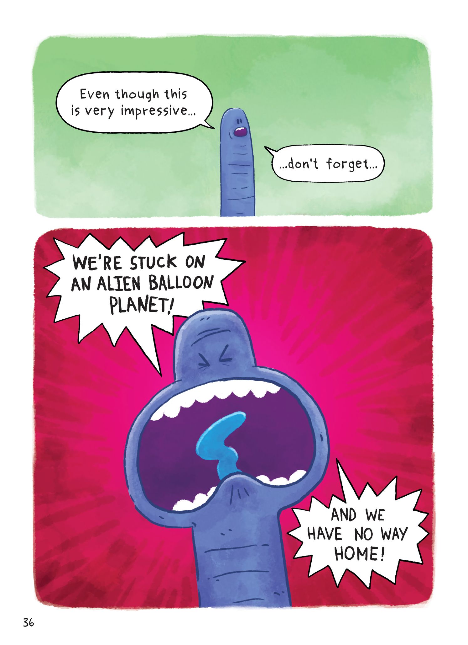 Read online Blue, Barry & Pancakes comic -  Issue # TPB 2 - 40