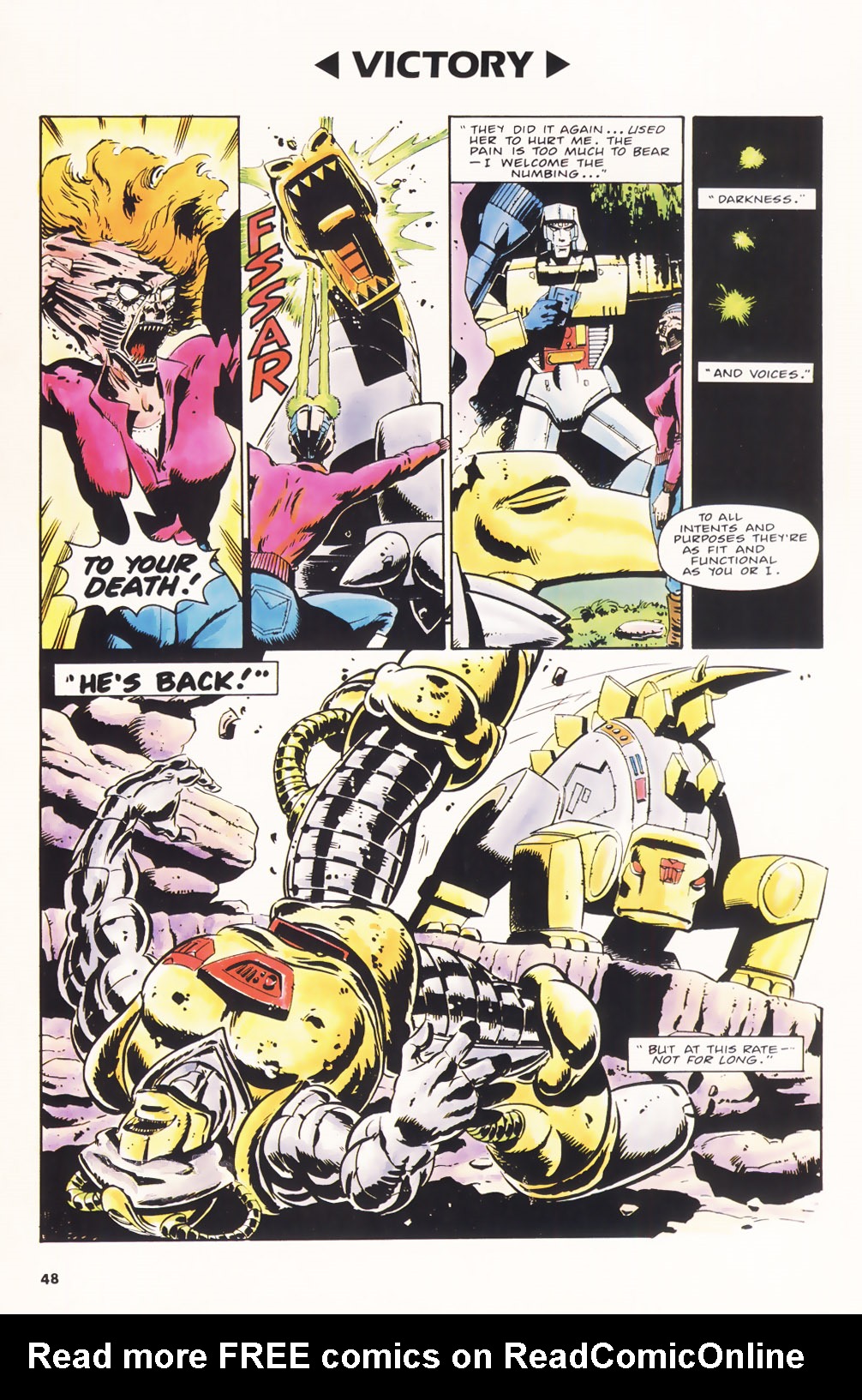 Read online The Transformers Annual comic -  Issue #1986 - 46