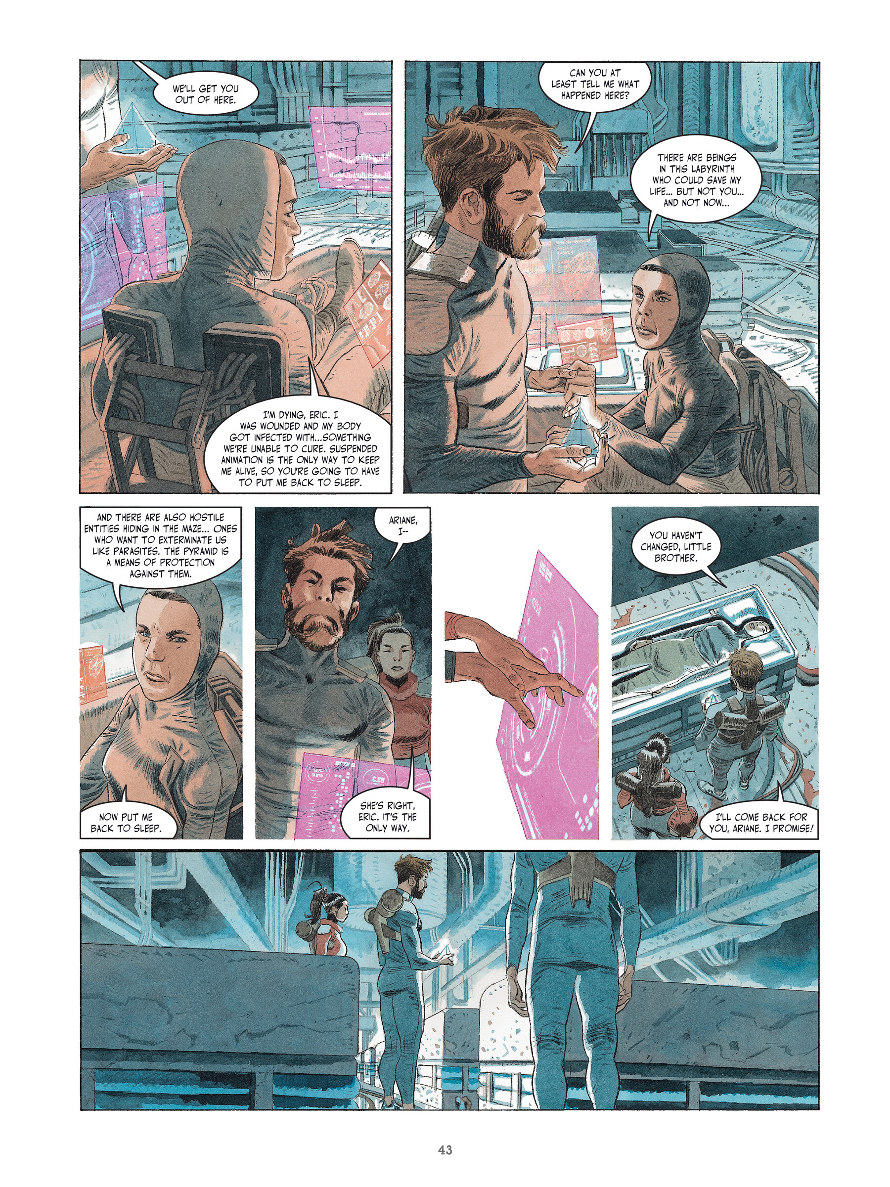 Read online Project ARKA: Into the Dark Unknown comic -  Issue # TPB - 44