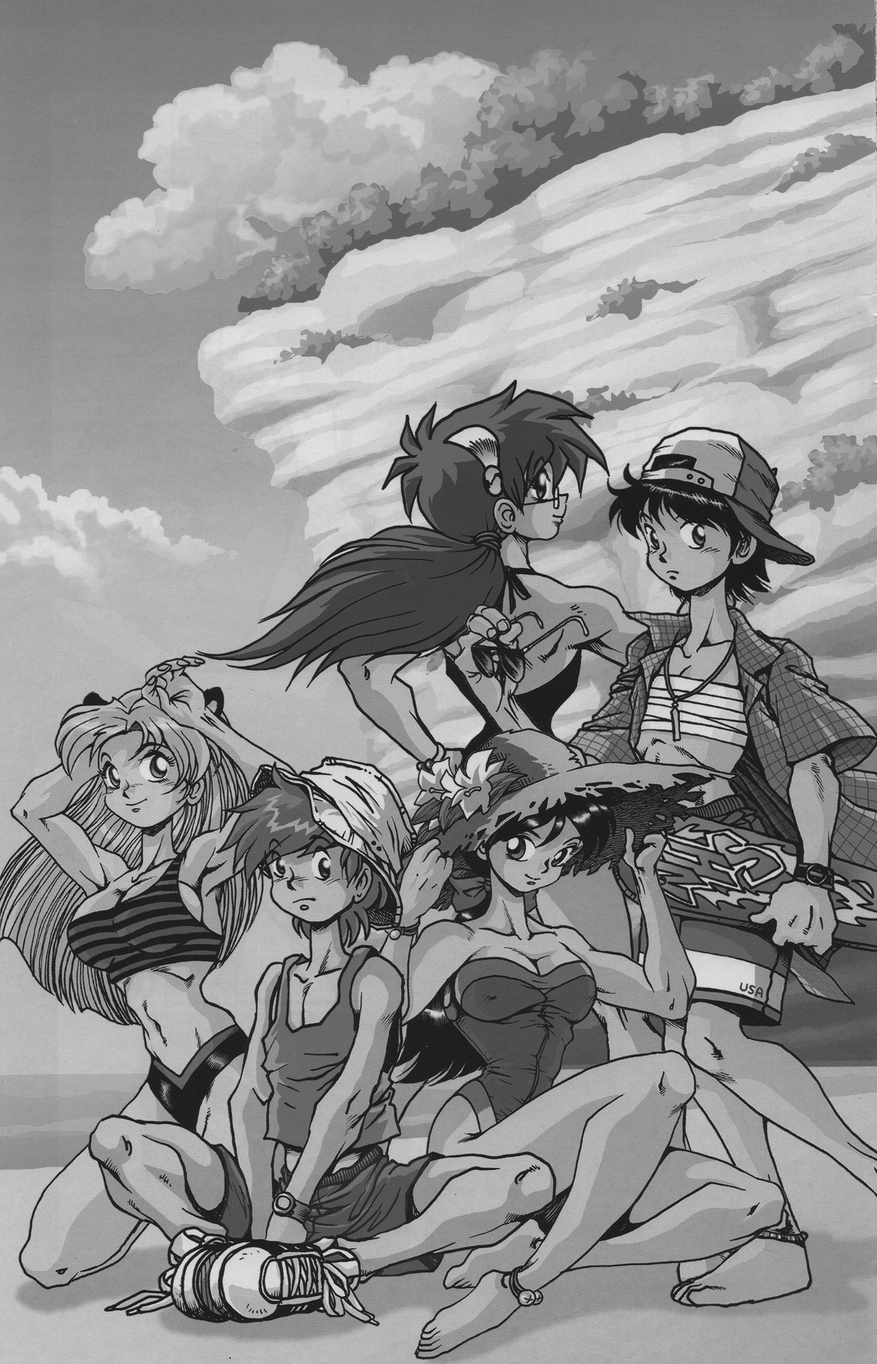 Read online Ninja High School Swimsuit comic -  Issue #2001 - 51