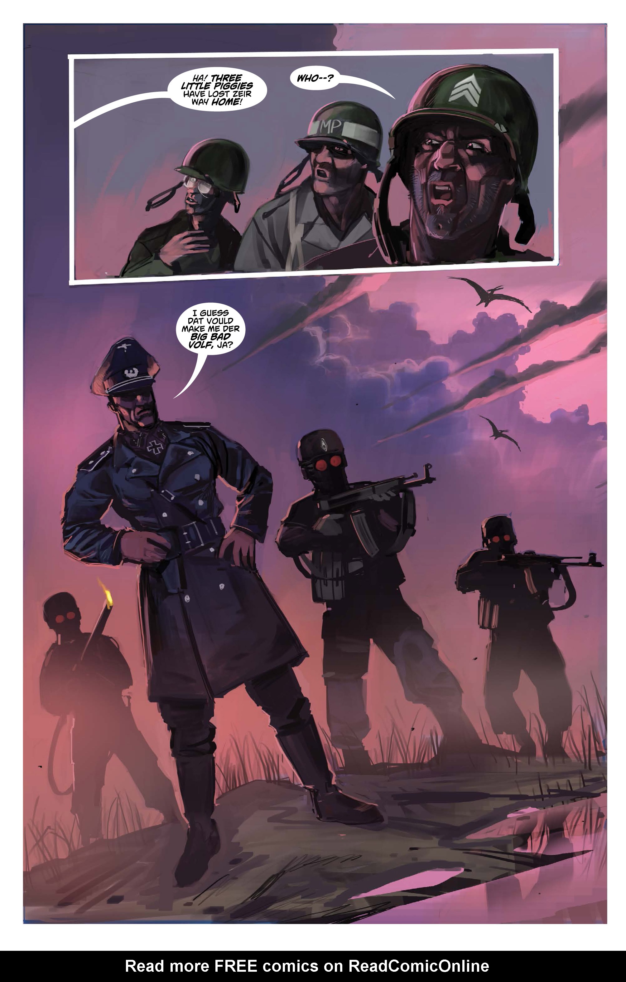 Read online Chronos Commandos: Dawn Patrol comic -  Issue #4 - 23