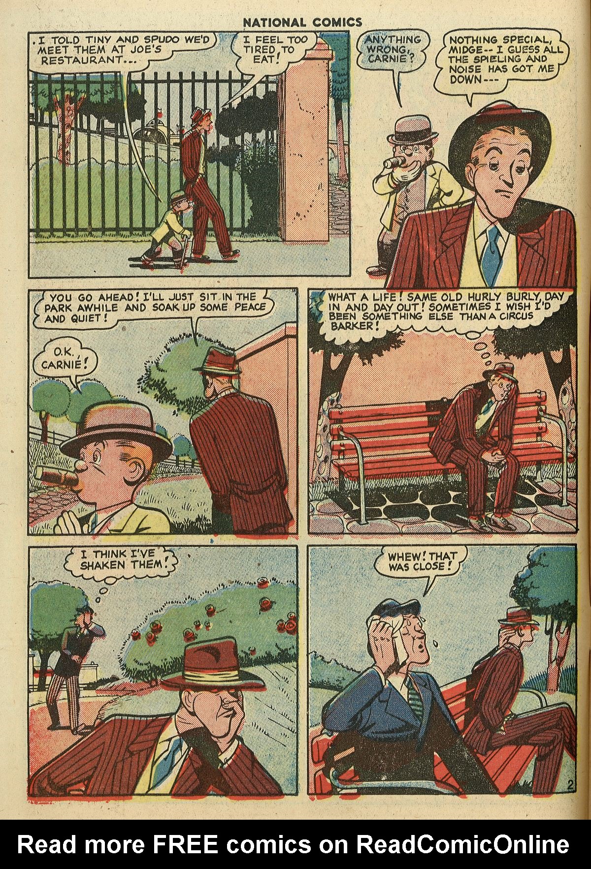 Read online National Comics comic -  Issue #70 - 4