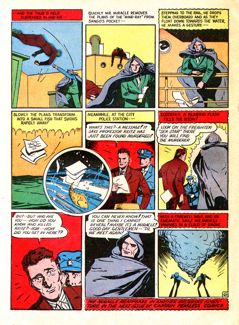 Read online Captain Fearless comic -  Issue #1 - 66