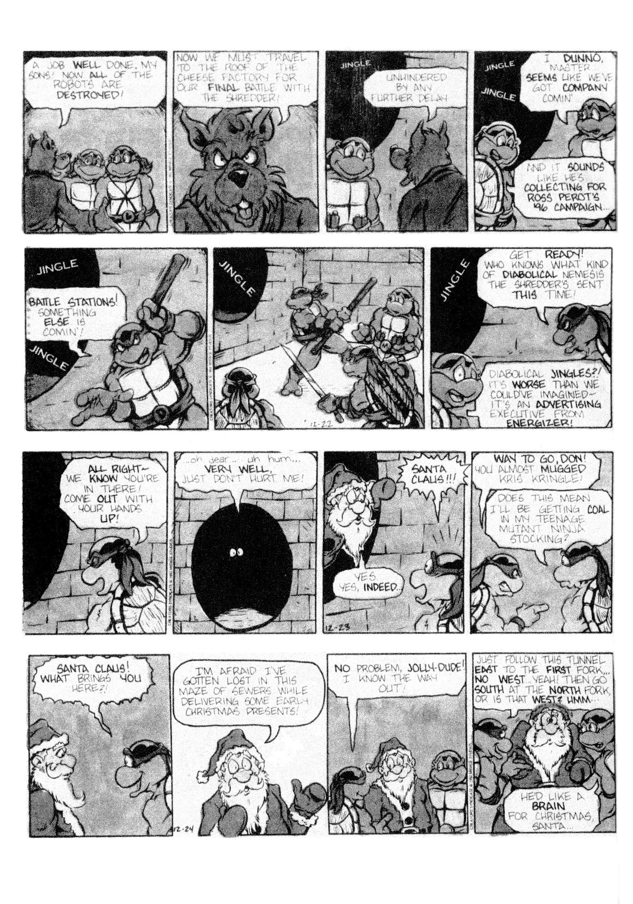 Read online Teenage Mutant Ninja Turtles: Complete Newspaper Daily Comic Strip Collection comic -  Issue # TPB 2 (Part 2) - 49