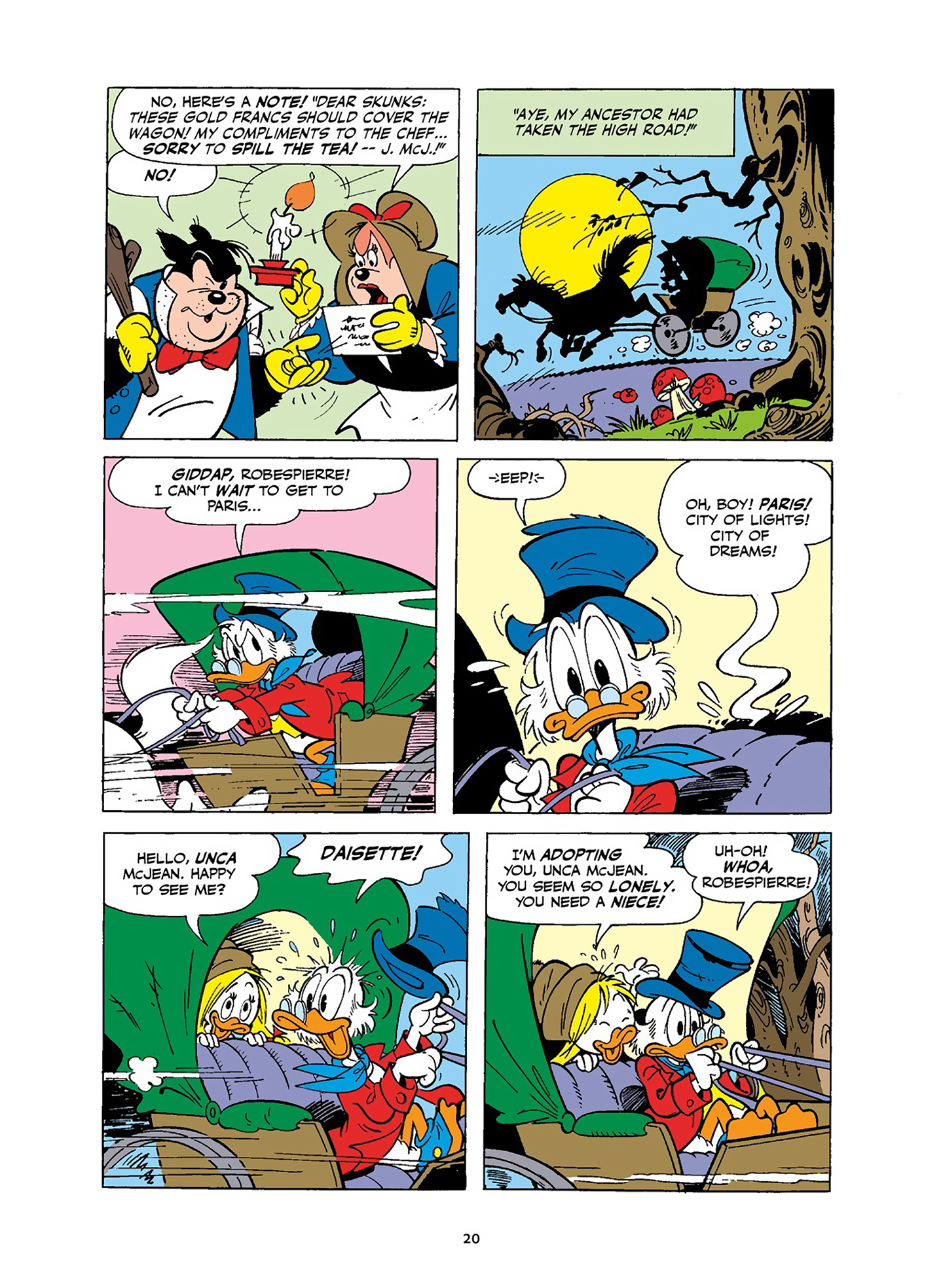 Read online Uncle Scrooge and Donald Duck in Les Misérables and War and Peace comic -  Issue # TPB (Part 1) - 21