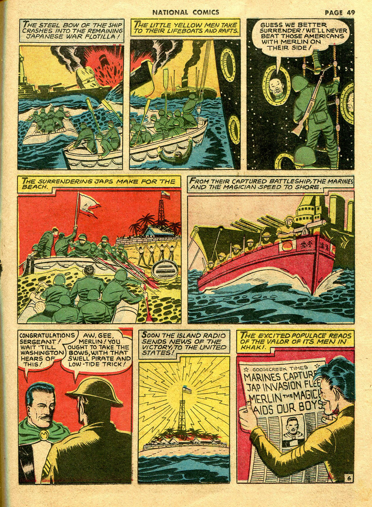 Read online National Comics comic -  Issue #23 - 51