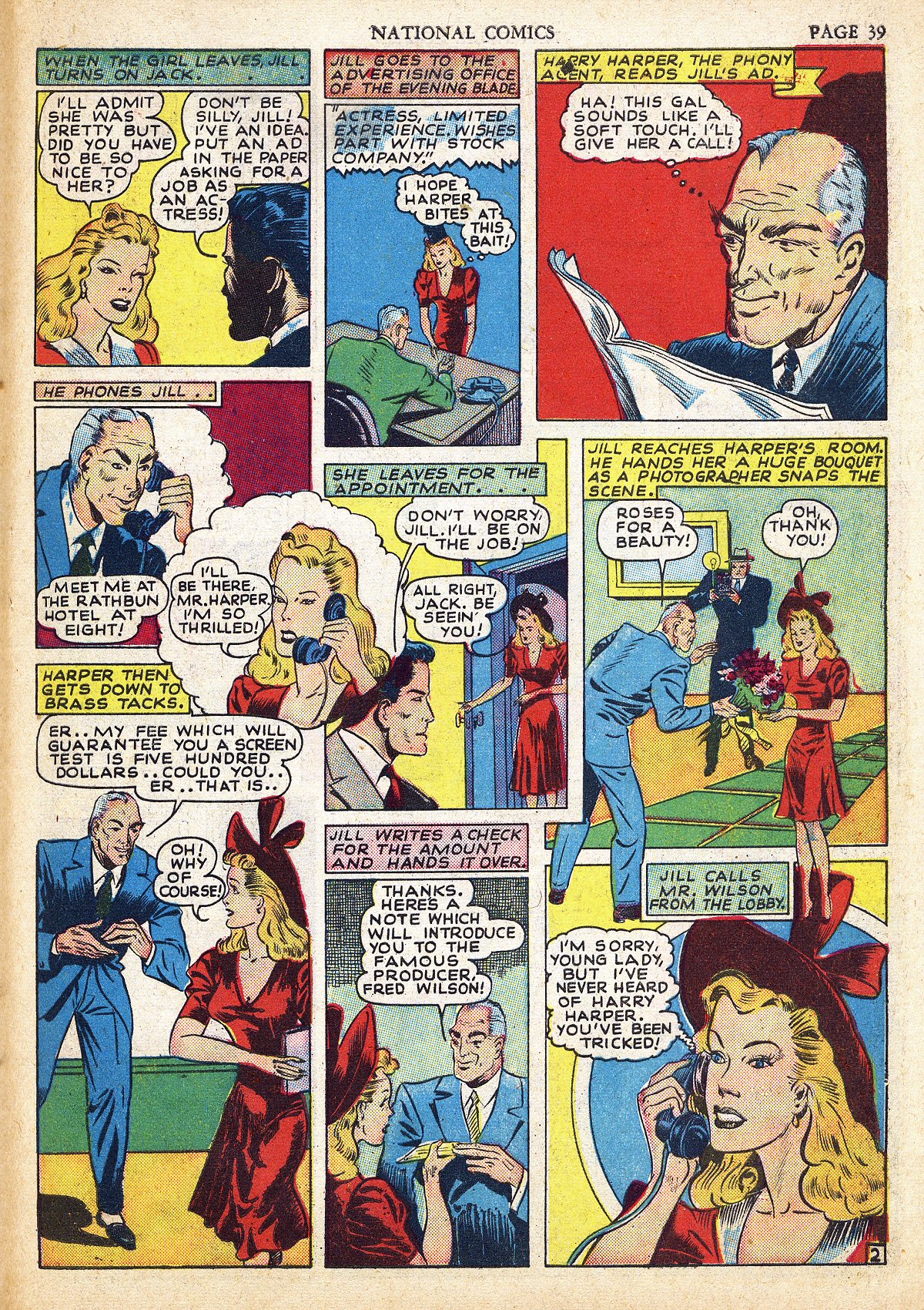 Read online National Comics comic -  Issue #19 - 42