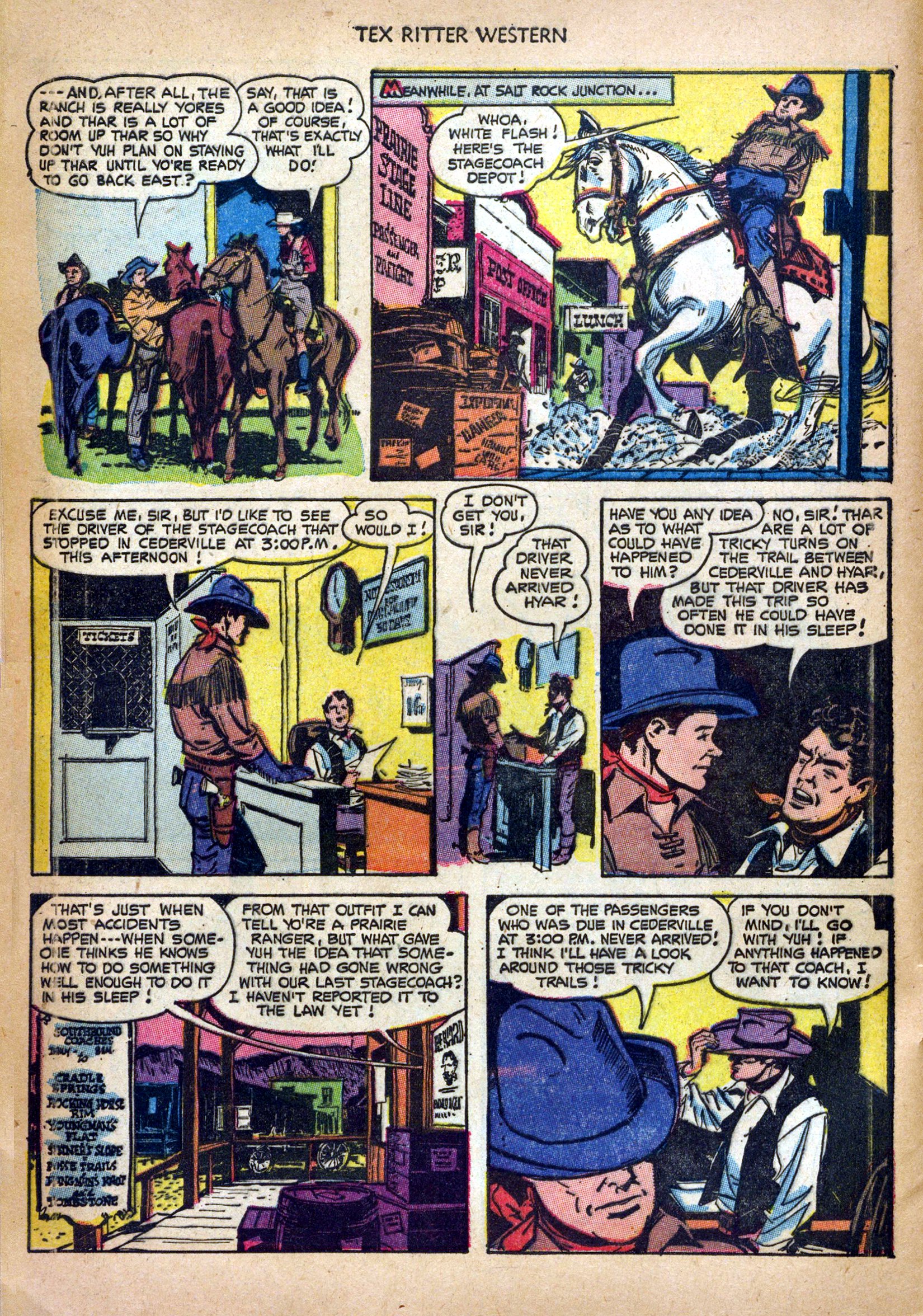 Read online Tex Ritter Western comic -  Issue #18 - 8