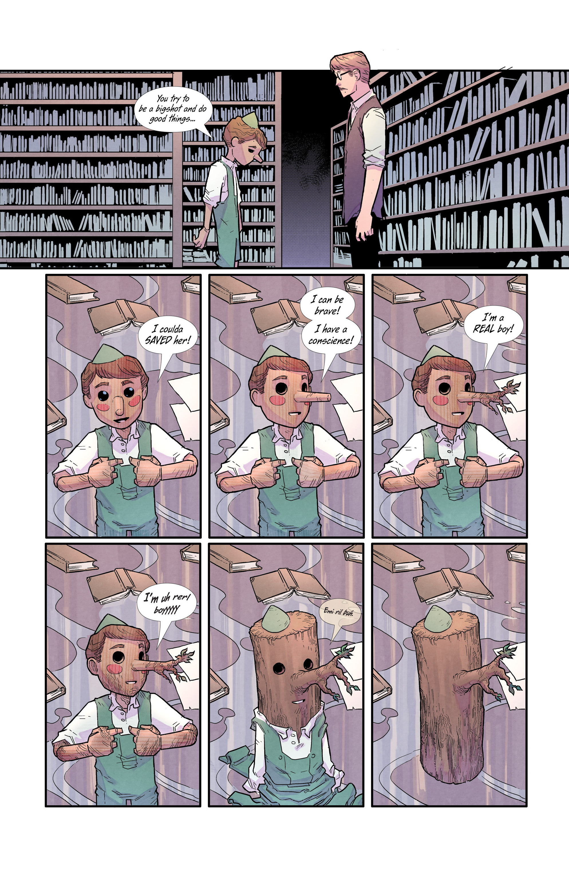 Read online One Week in the Library comic -  Issue # Full - 25