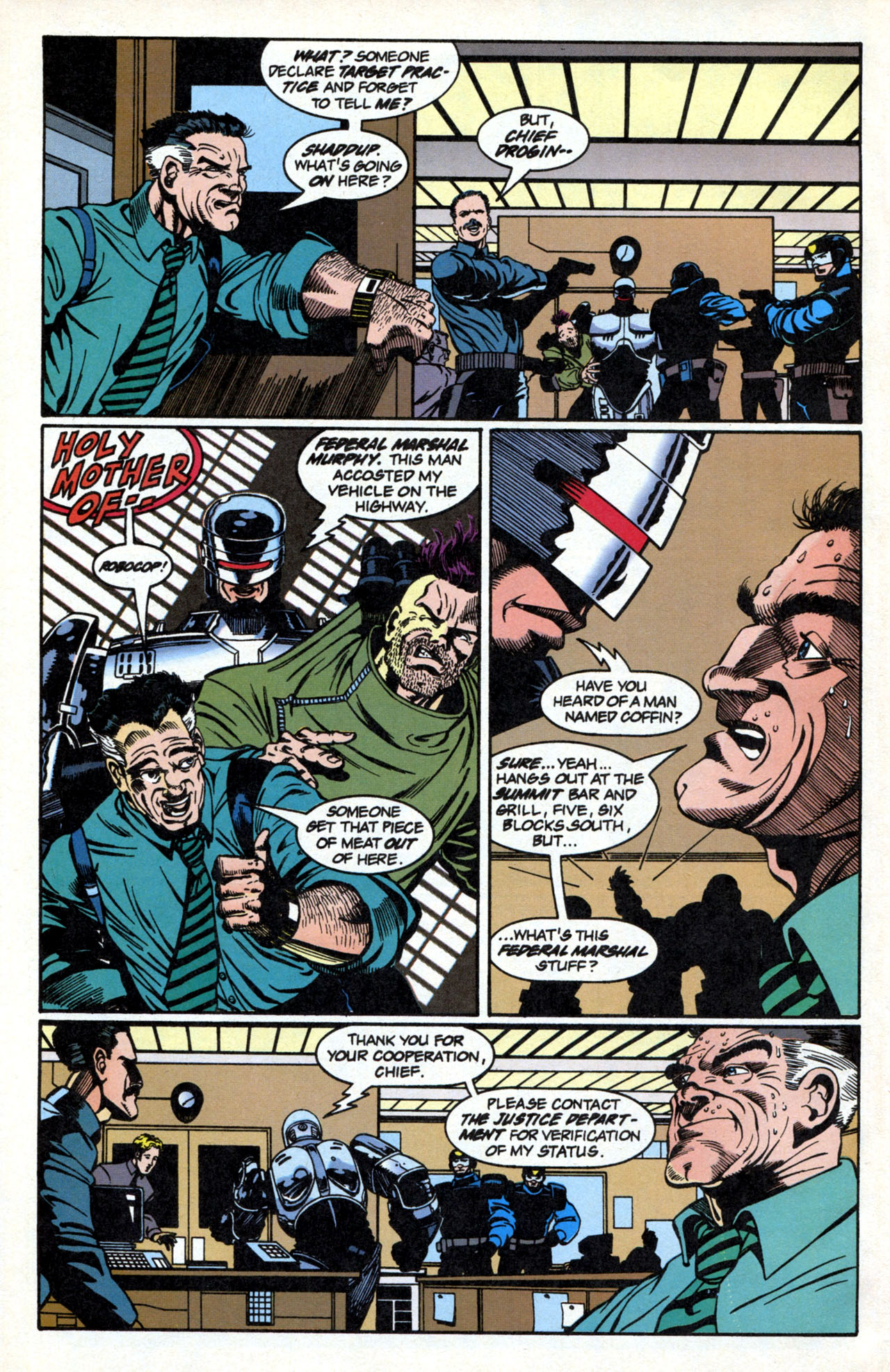 Read online Robocop: Mortal Coils comic -  Issue #1 - 12