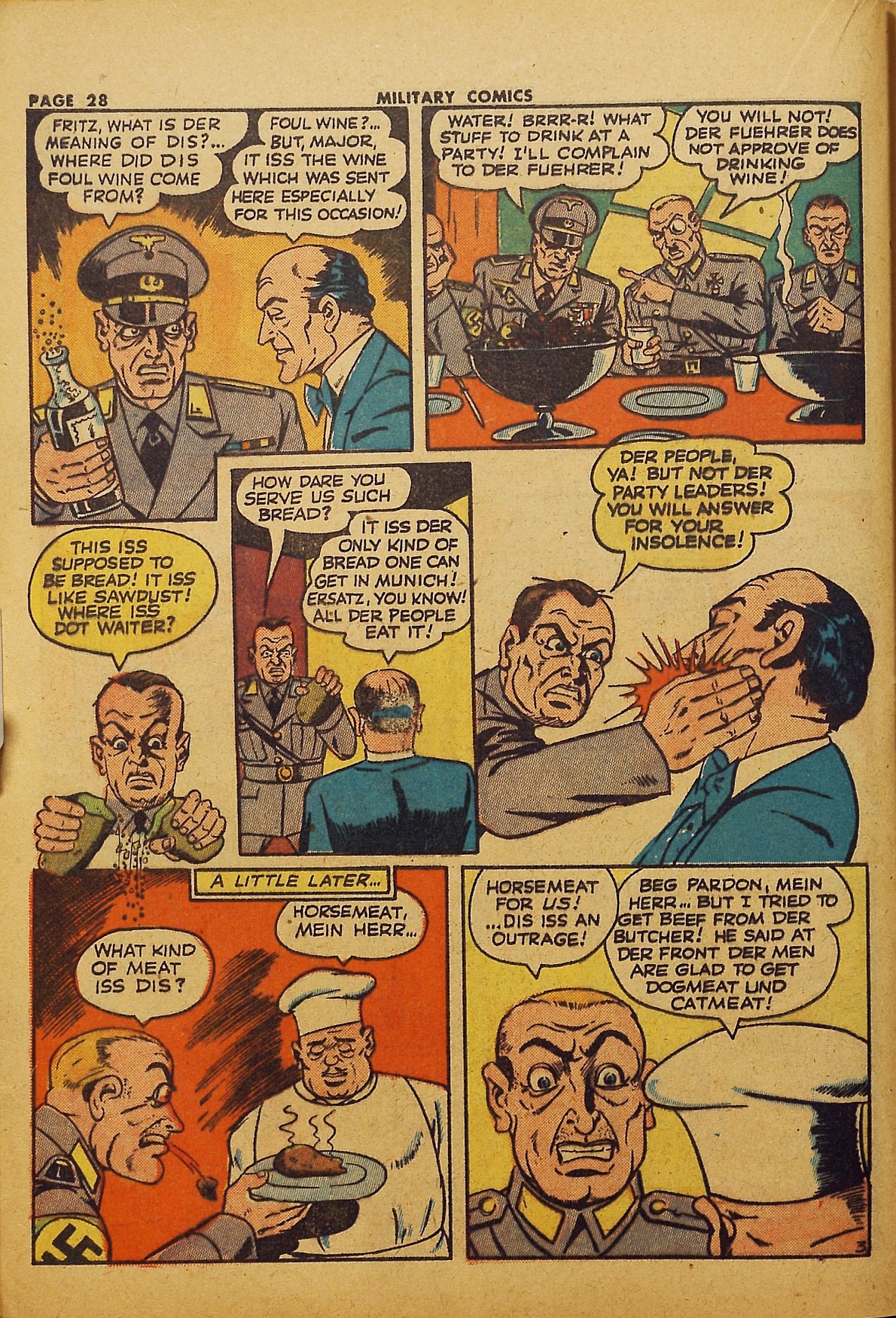 Read online Military Comics comic -  Issue #22 - 30