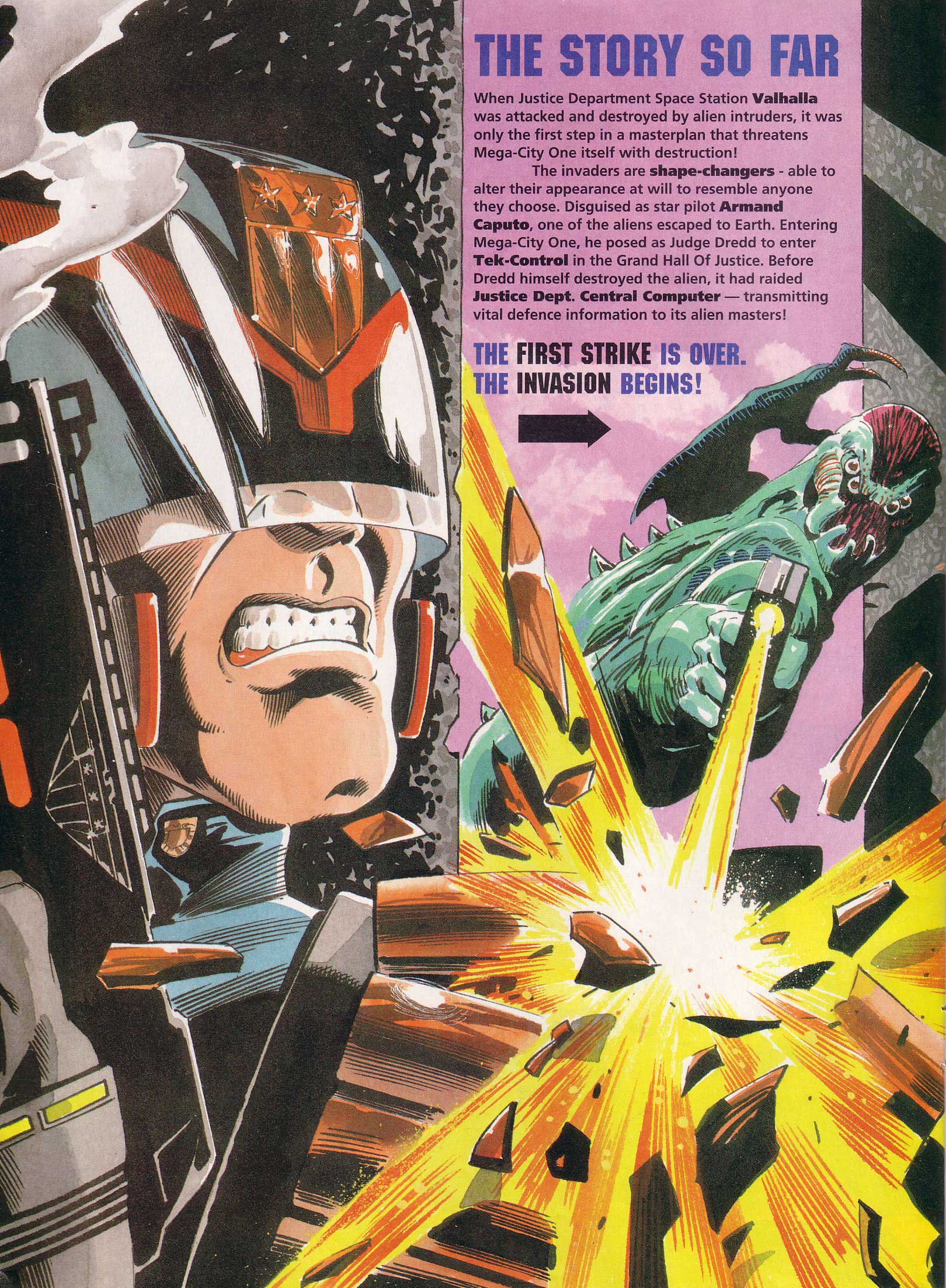Read online Judge Dredd Lawman of the Future comic -  Issue #21 - 17