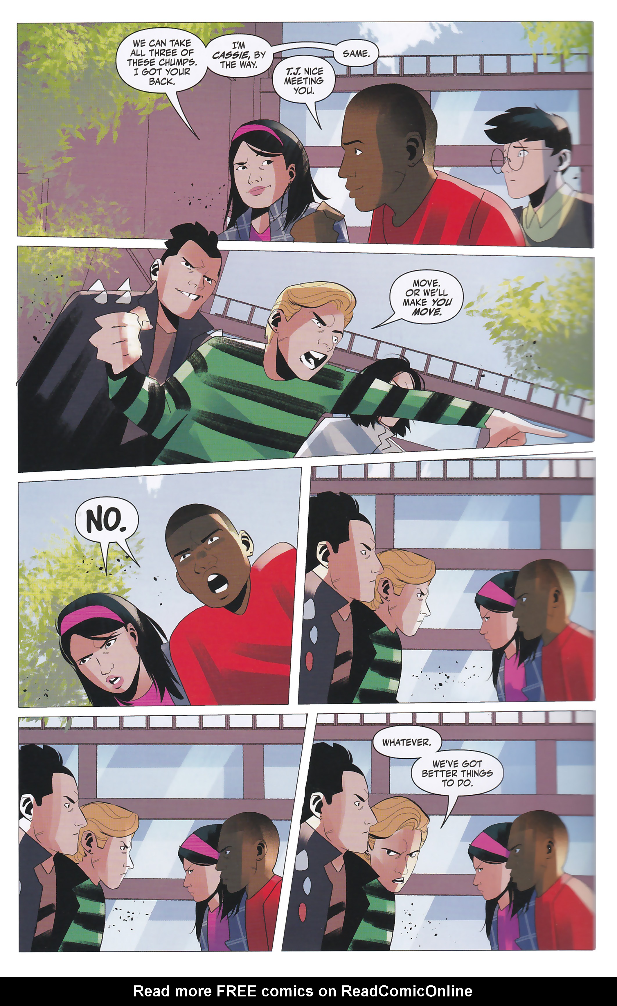 Read online Go Go Power Rangers Deluxe Edition comic -  Issue #2 - 6