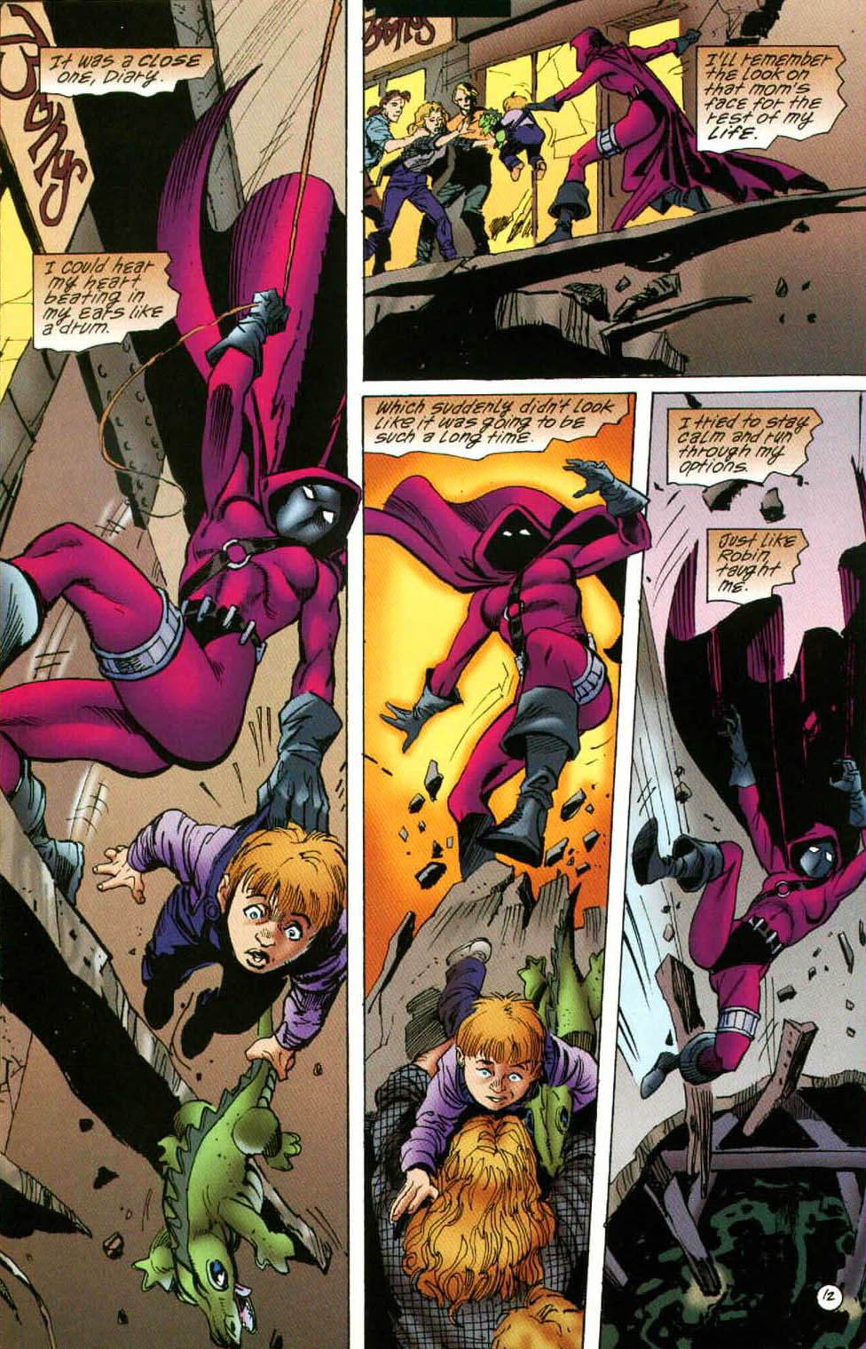 Read online Batman: Spoiler/Huntress: Blunt Trauma comic -  Issue # Full - 13
